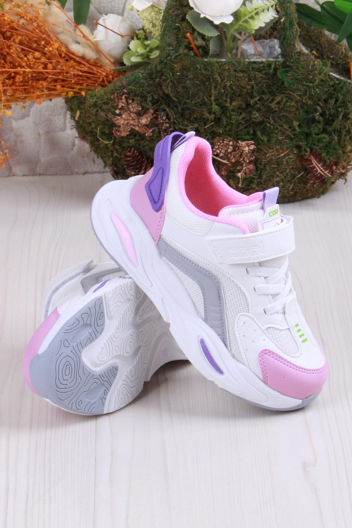 Cool Toti Rahat Hafif Sneaker Kız Çocuk Ayakkabı - Görsel 5