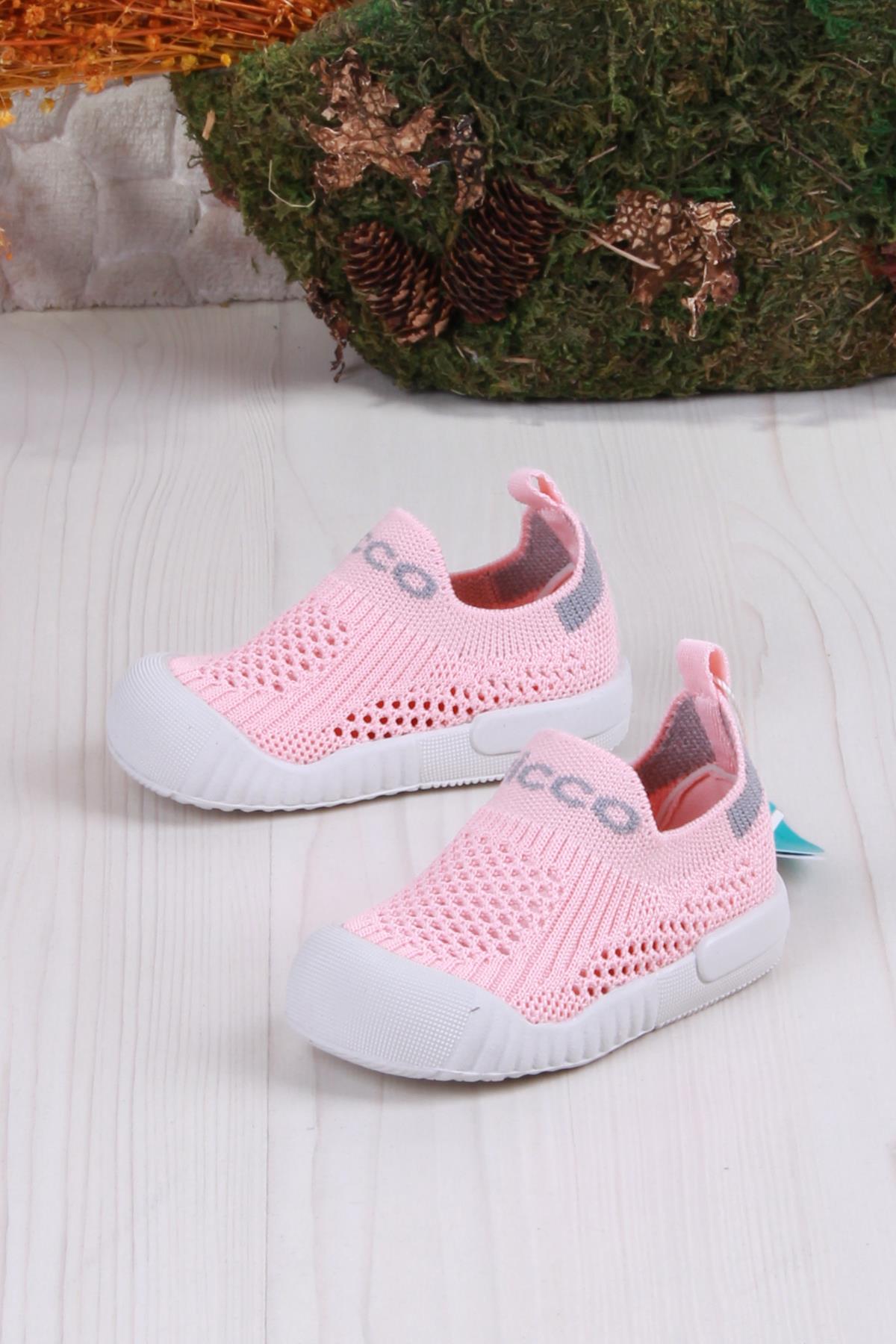 Vicco Vicco Pembe 950.E25Y.237 Pudra Orm Anatomik Kız Çocuk İlk Adım Ayakkabısı Flo'da! Pembe - 4. görsel