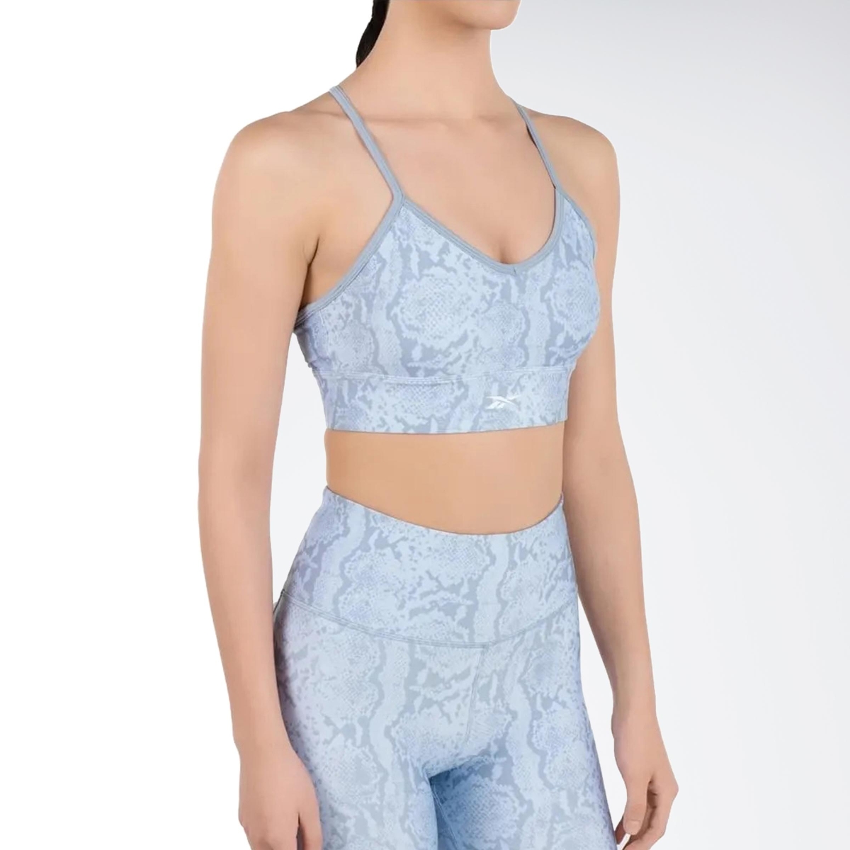 Reebok ID TRAIN AOP BRA Mavi Kadın Bra