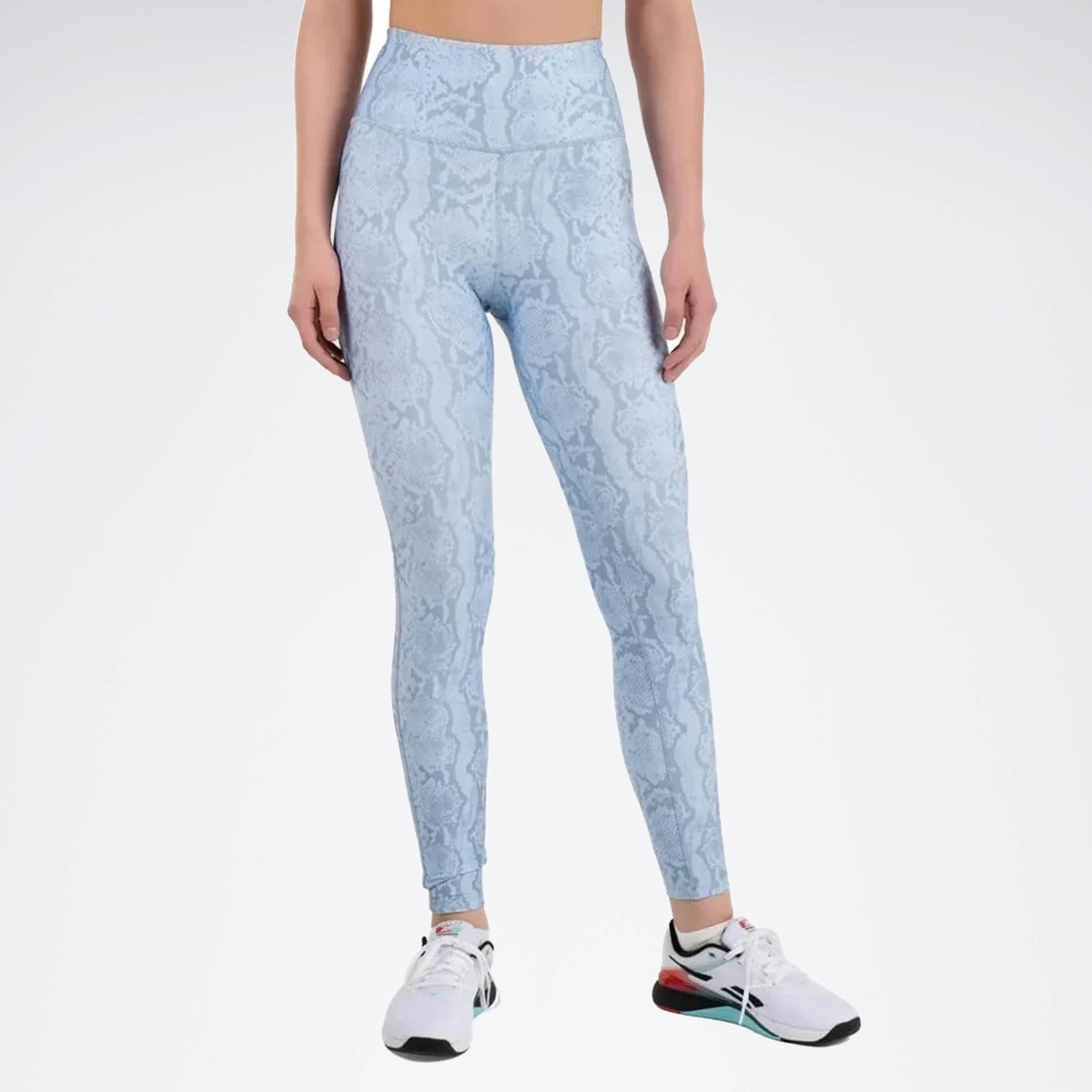 Reebok ID TRAIN AOP TIGHT Mavi Kadın 772