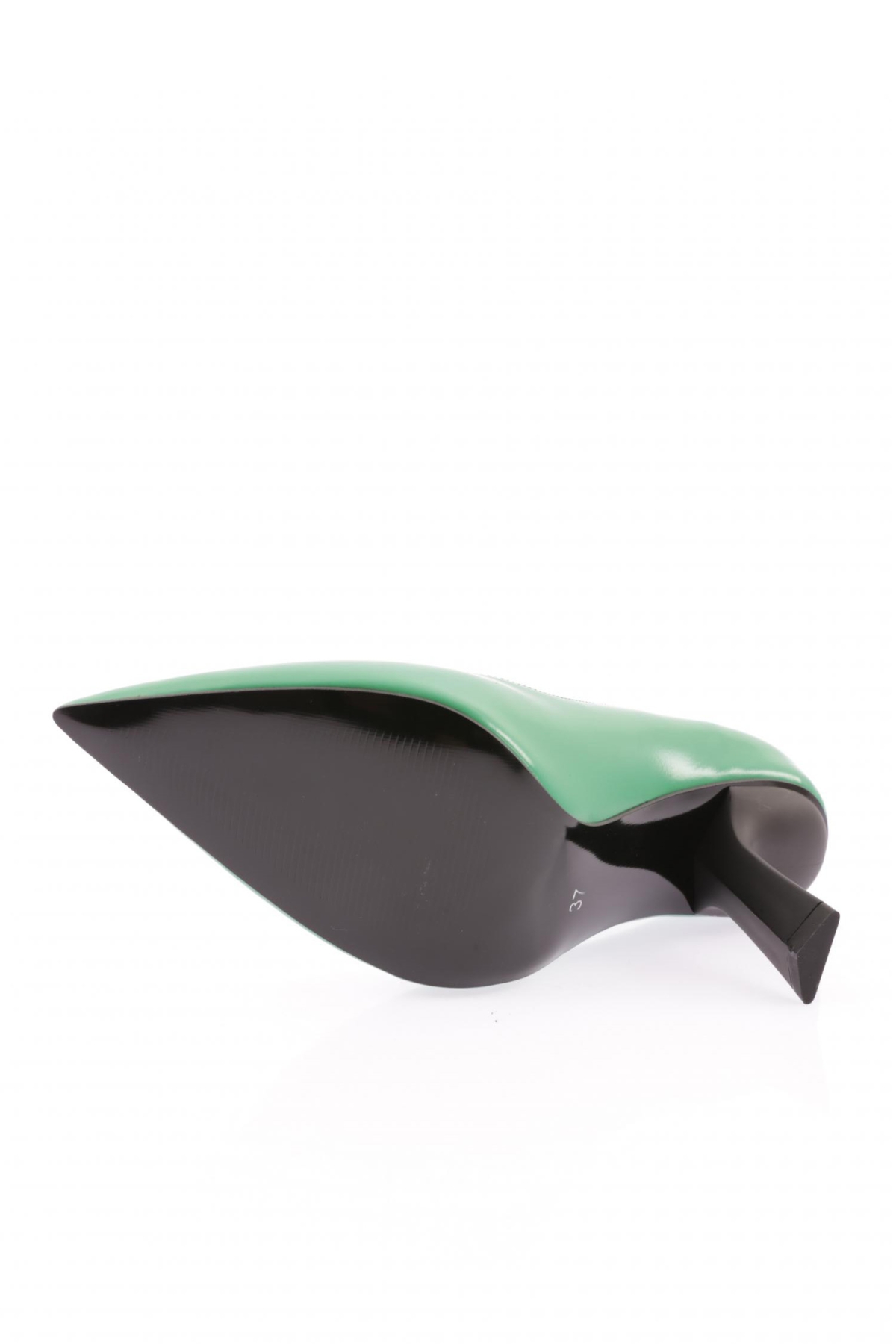 K6000 Kadin Sivri Burun Aksesuarli Parmak Dekolteli Topuklu Ayakkabi - Görsel 6