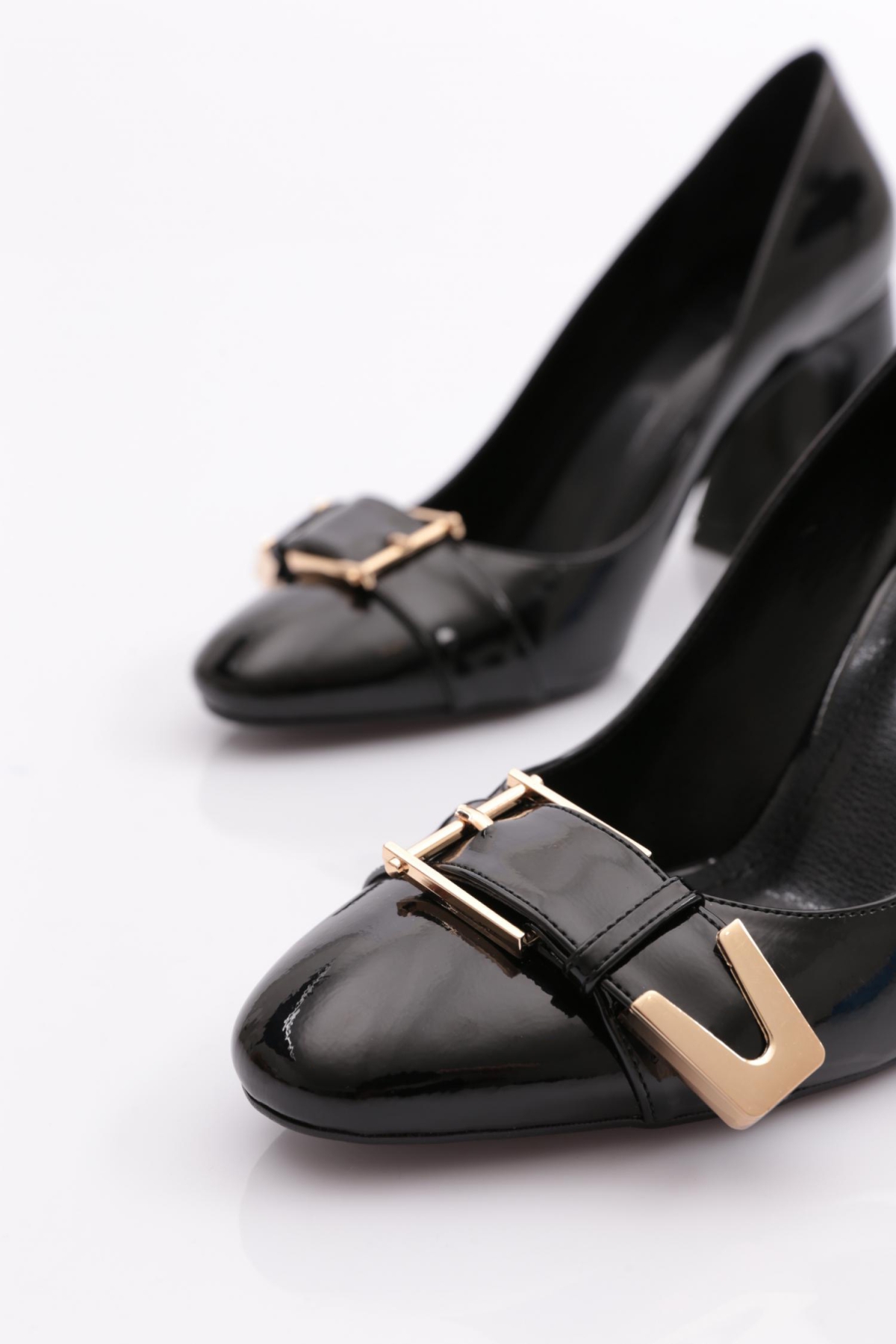 8077 Kadin Topuklu Ayakkabi - Görsel 5