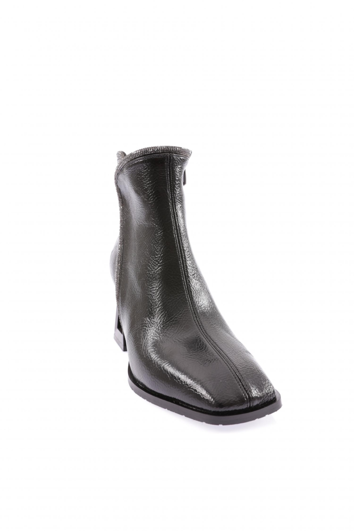 844-22K Kadin Broş Akesuarli Topuklu Bot - Görsel 3