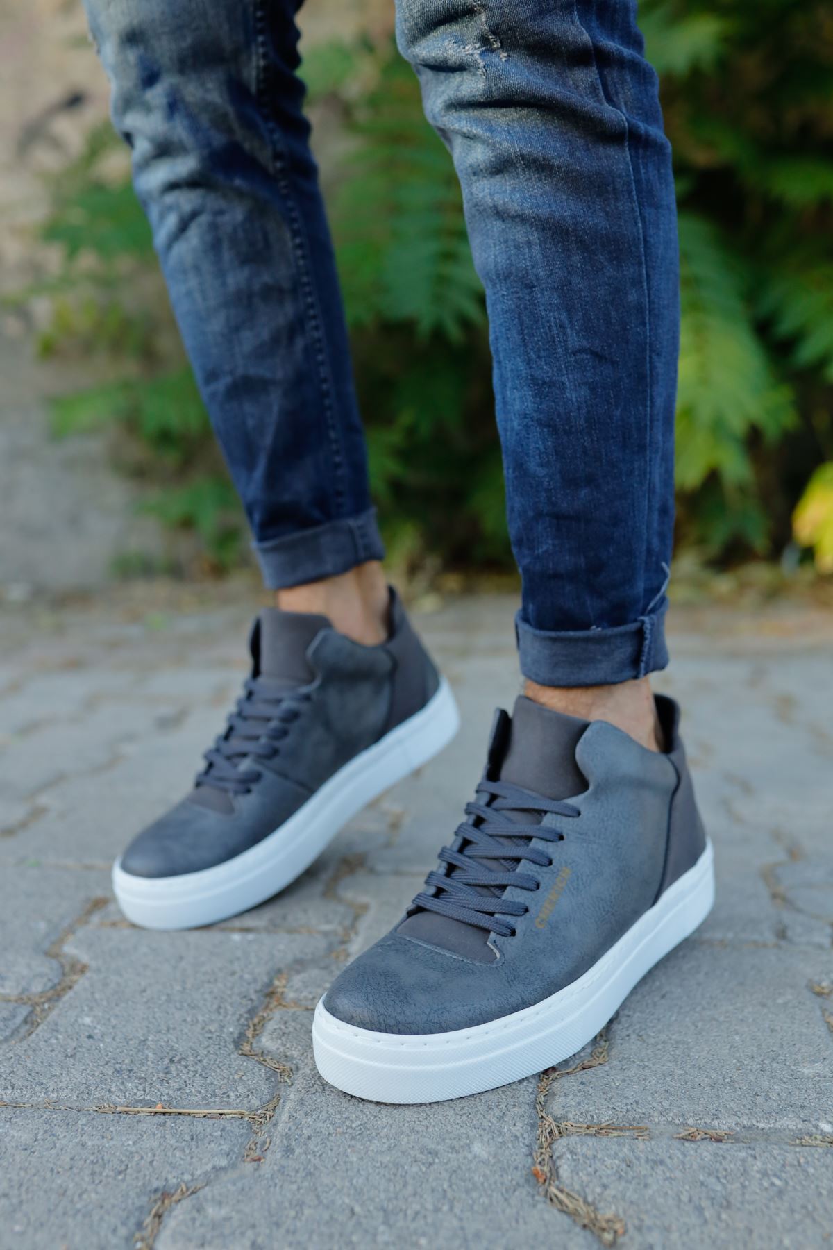 Bağcıklı Erkek Günlük Ayakkabı Antrasit - Görsel 3