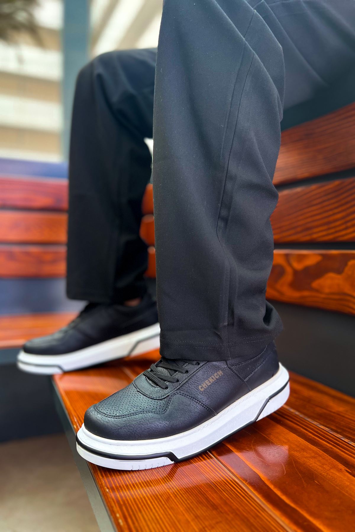 Bağcıklı Erkek Günlük Ayakkabı Siyah - Görsel 2