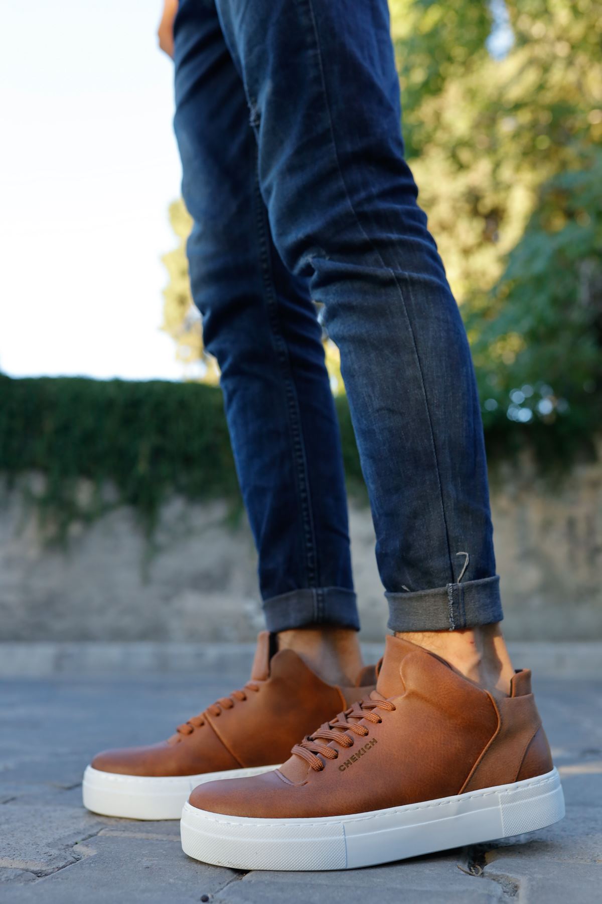 Bağcıklı Erkek Günlük Ayakkabı Taba - Görsel 4