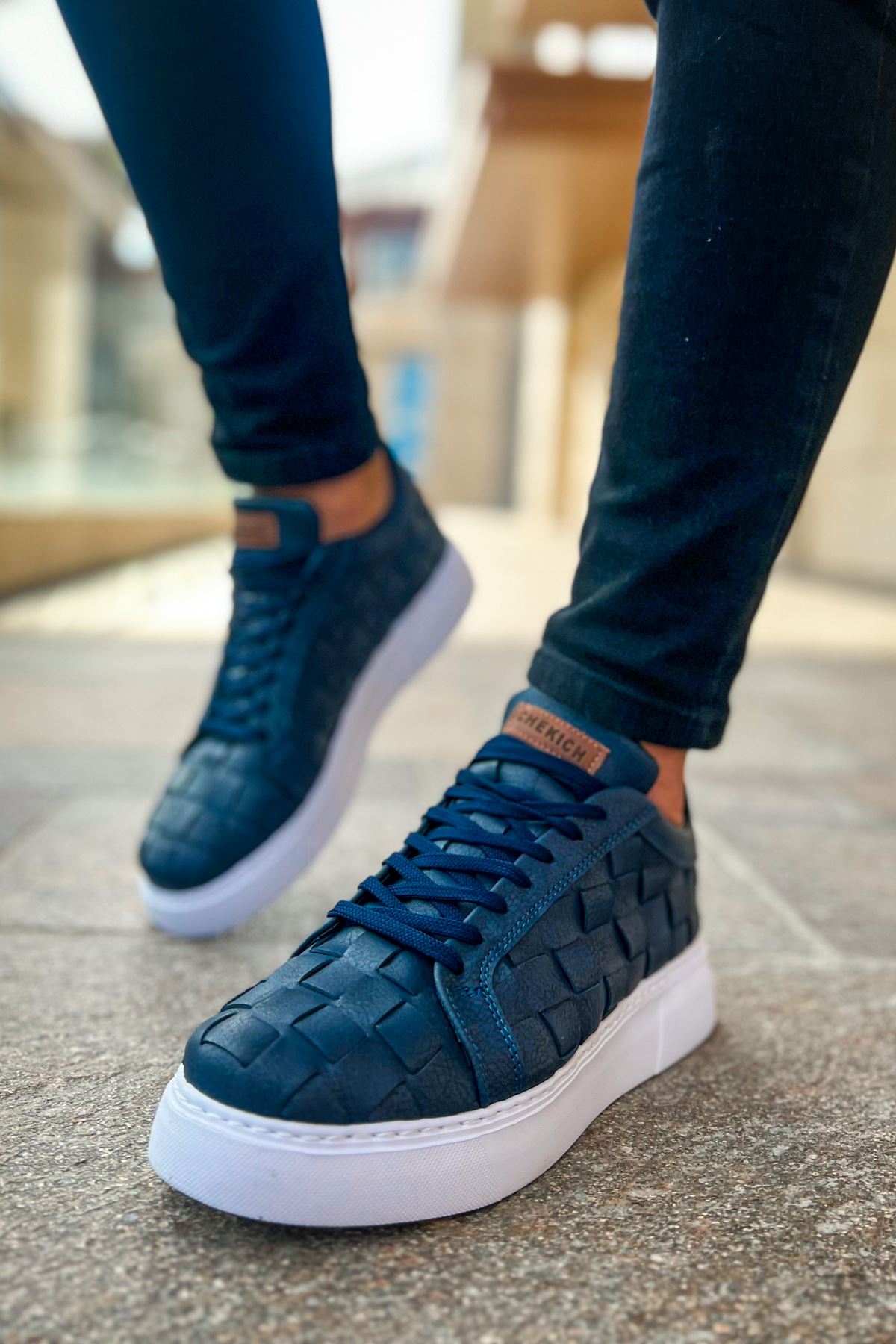 Bağcıklı Erkek Günlük Ayakkabı Lacivert - Görsel 4