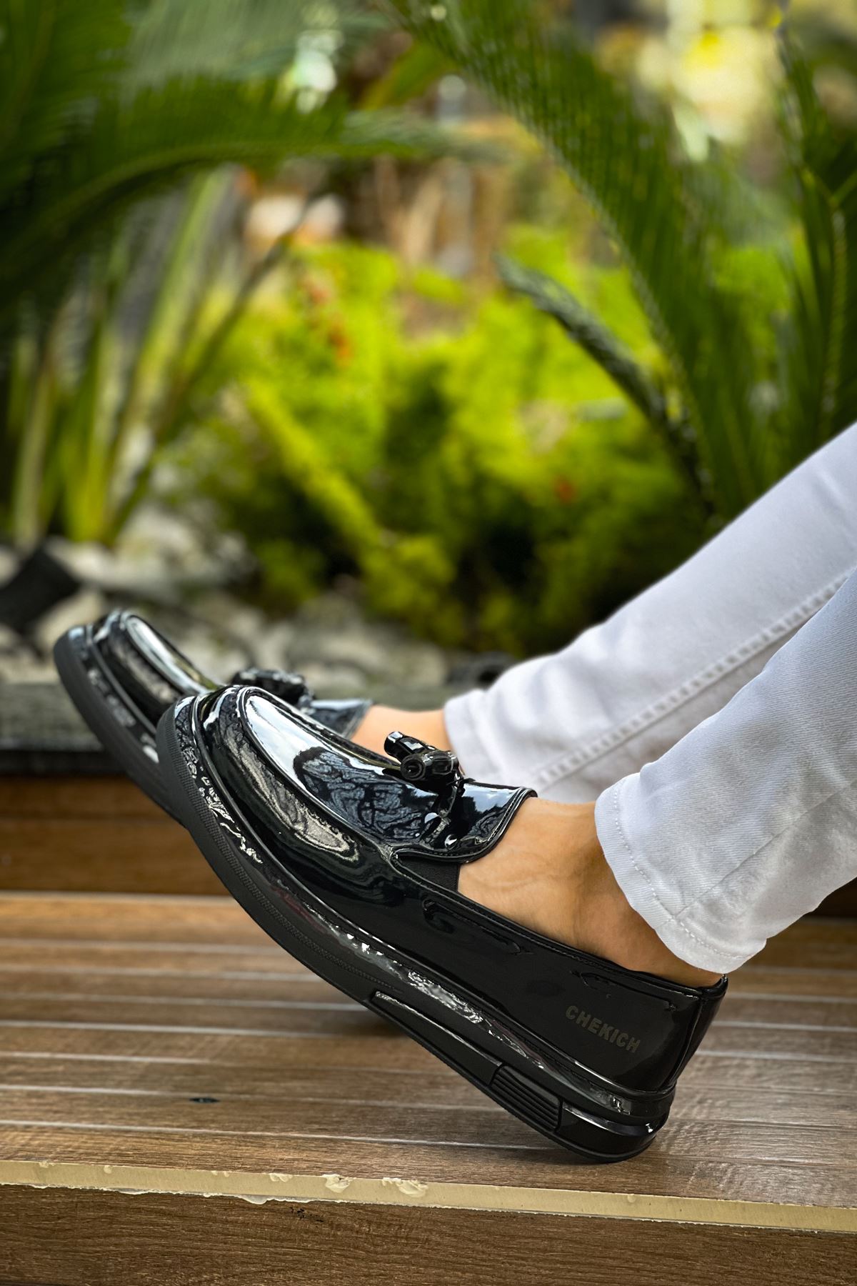 Püsküllü Erkek Günlük Ayakkabı Siyah - Görsel 7