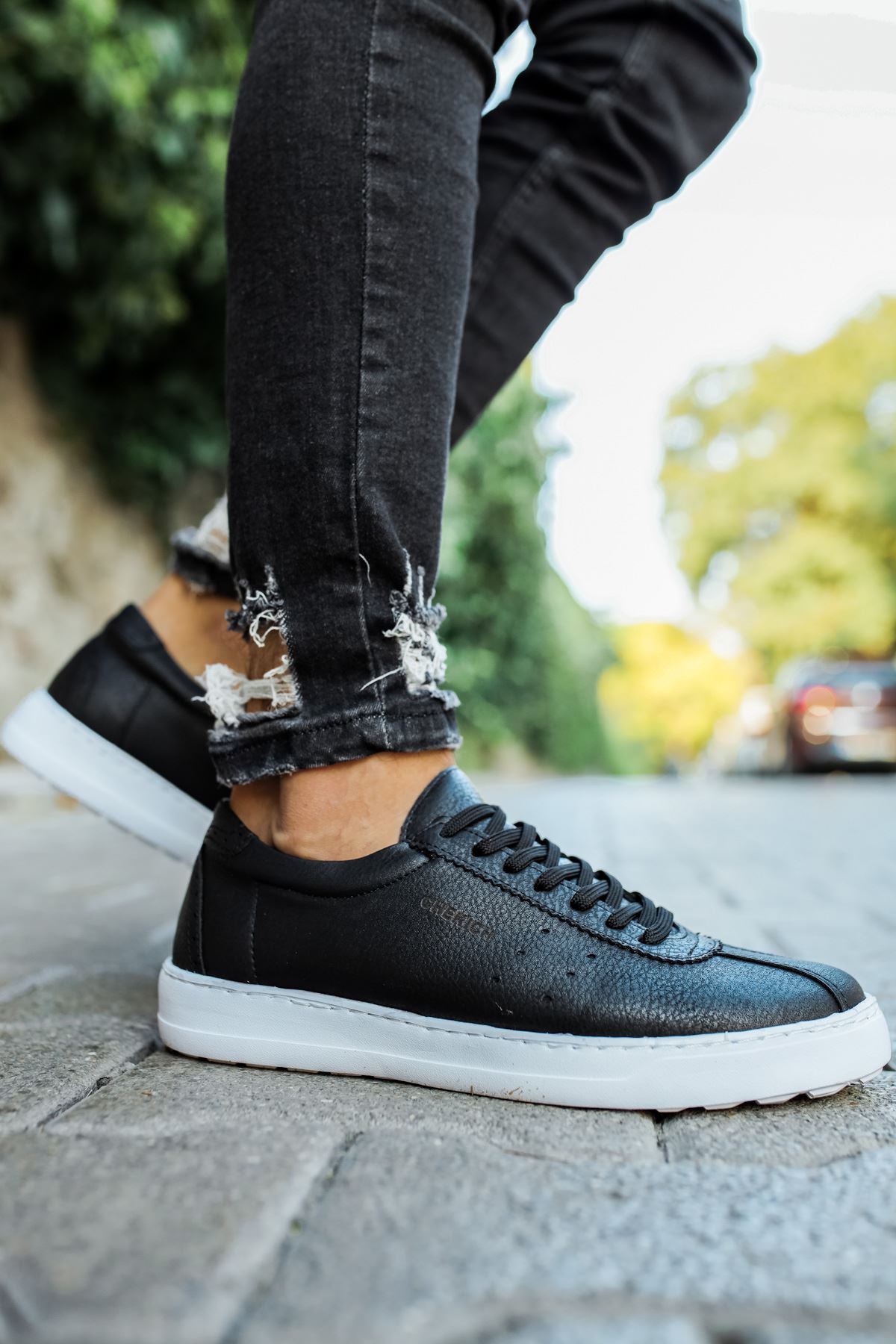 Bağcıklı Erkek Günlük Ayakkabı Siyah - Görsel 4