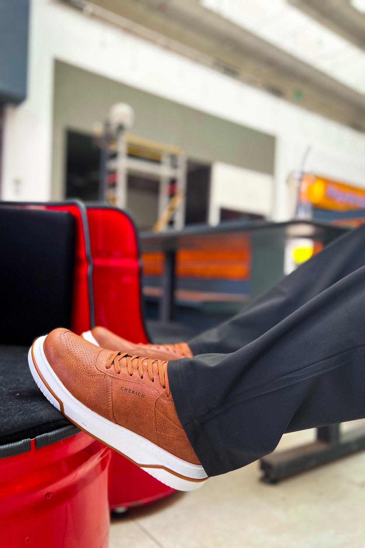 Bağcıklı Erkek Günlük Ayakkabı Taba - Görsel 3