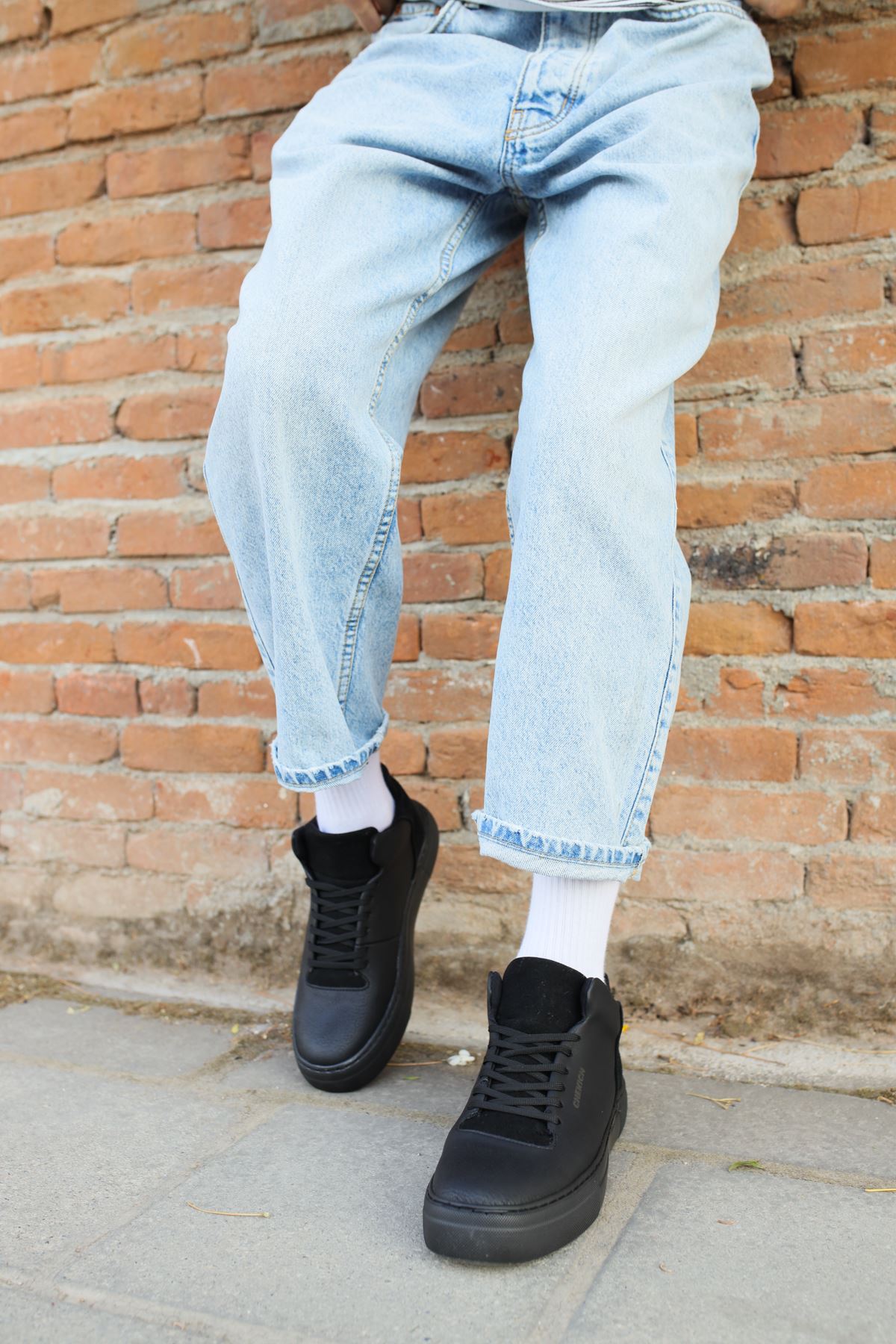 Bağcıklı Erkek Günlük Ayakkabı Siyah - Görsel 3