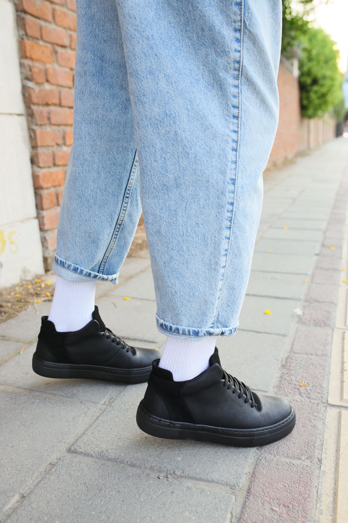 Bağcıklı Erkek Günlük Ayakkabı Siyah - Görsel 4