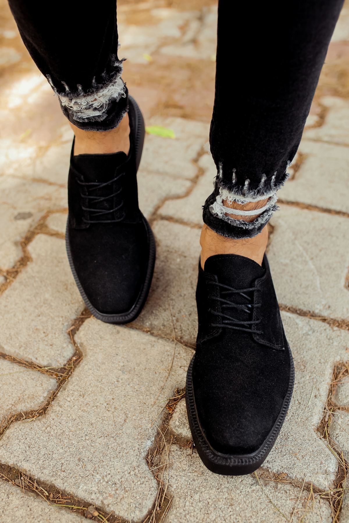 Bağcıklı Erkek Günlük Ayakkabı Siyah - Görsel 3