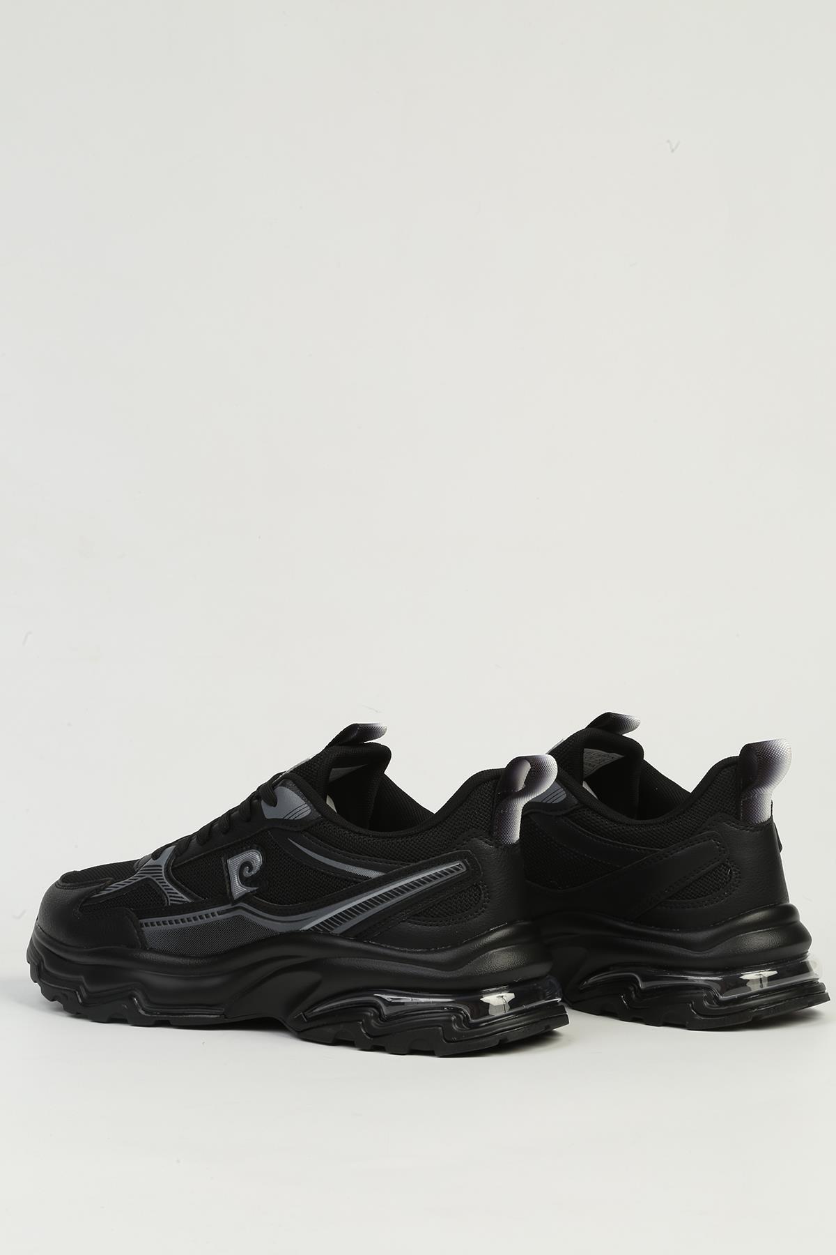 Siyah Erkek Spor Ayakkabı İTHAL PCI-11349 - Görsel 4