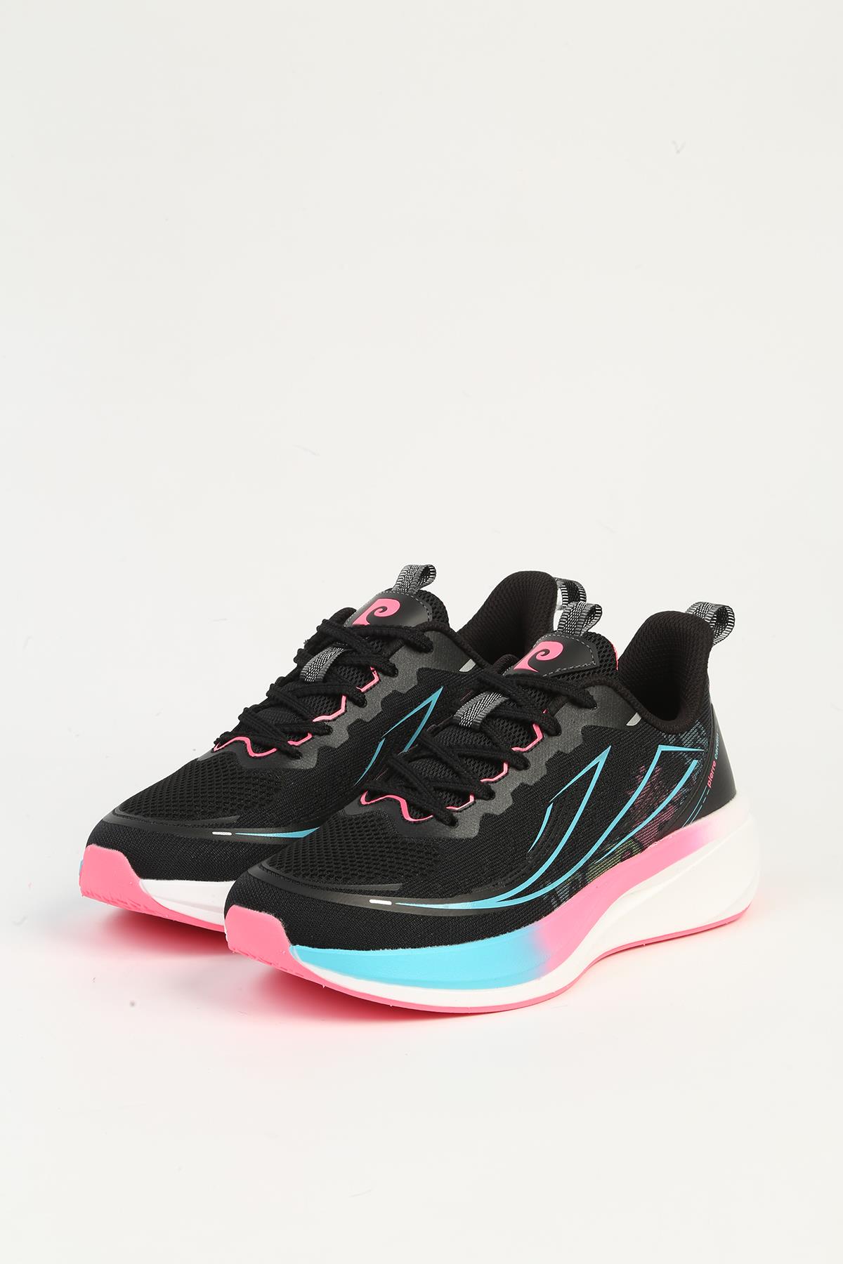 Siyah Kadın Spor Ayakkabı İTHAL PCI-11365 - Görsel 5