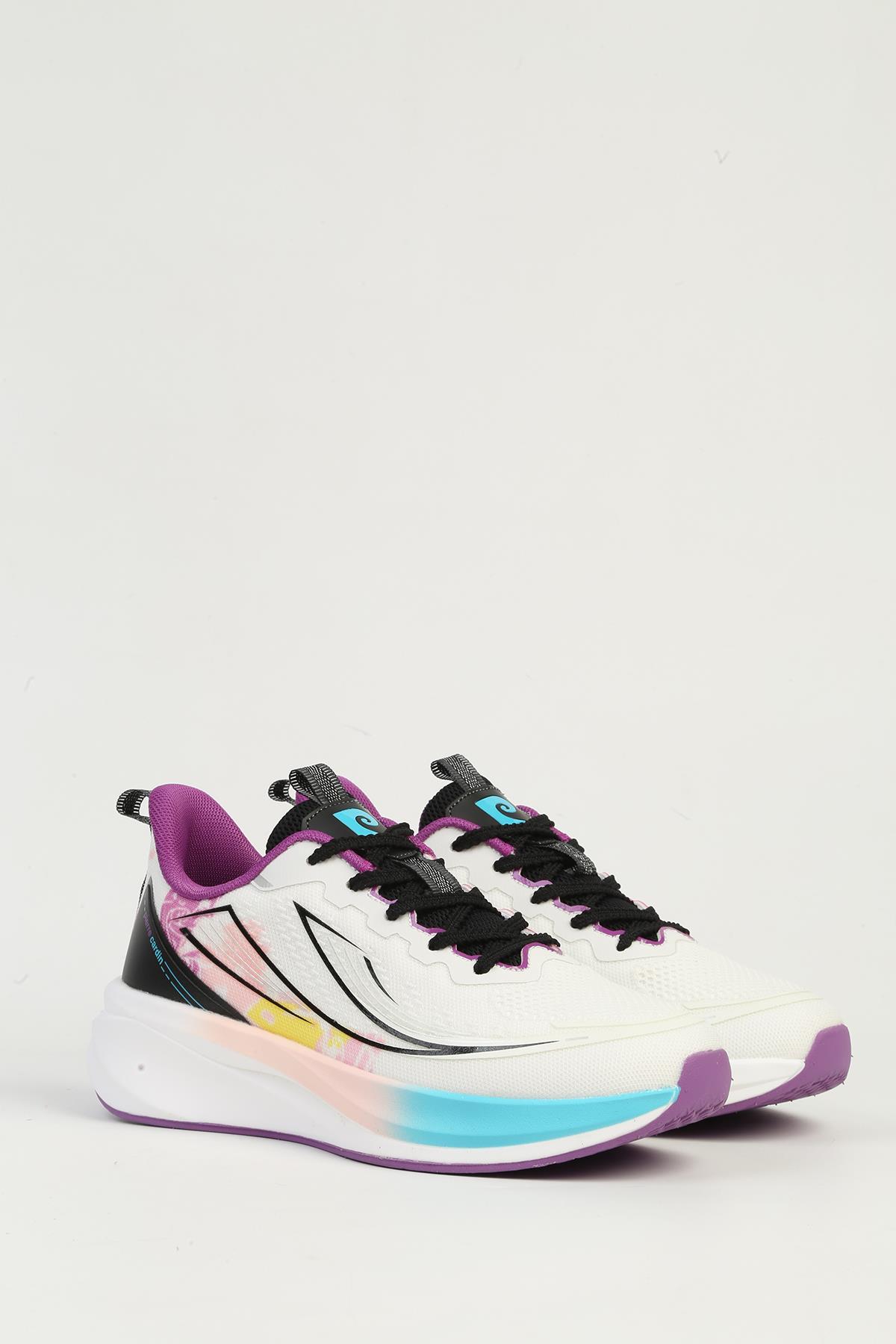 Beyaz Kadın Spor Ayakkabı İTHAL PCI-11365 - Görsel 4