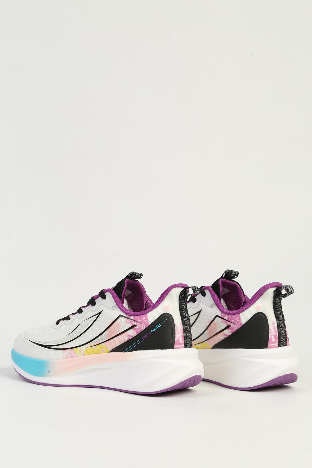 Beyaz Kadın Spor Ayakkabı İTHAL PCI-11365 - Görsel 5