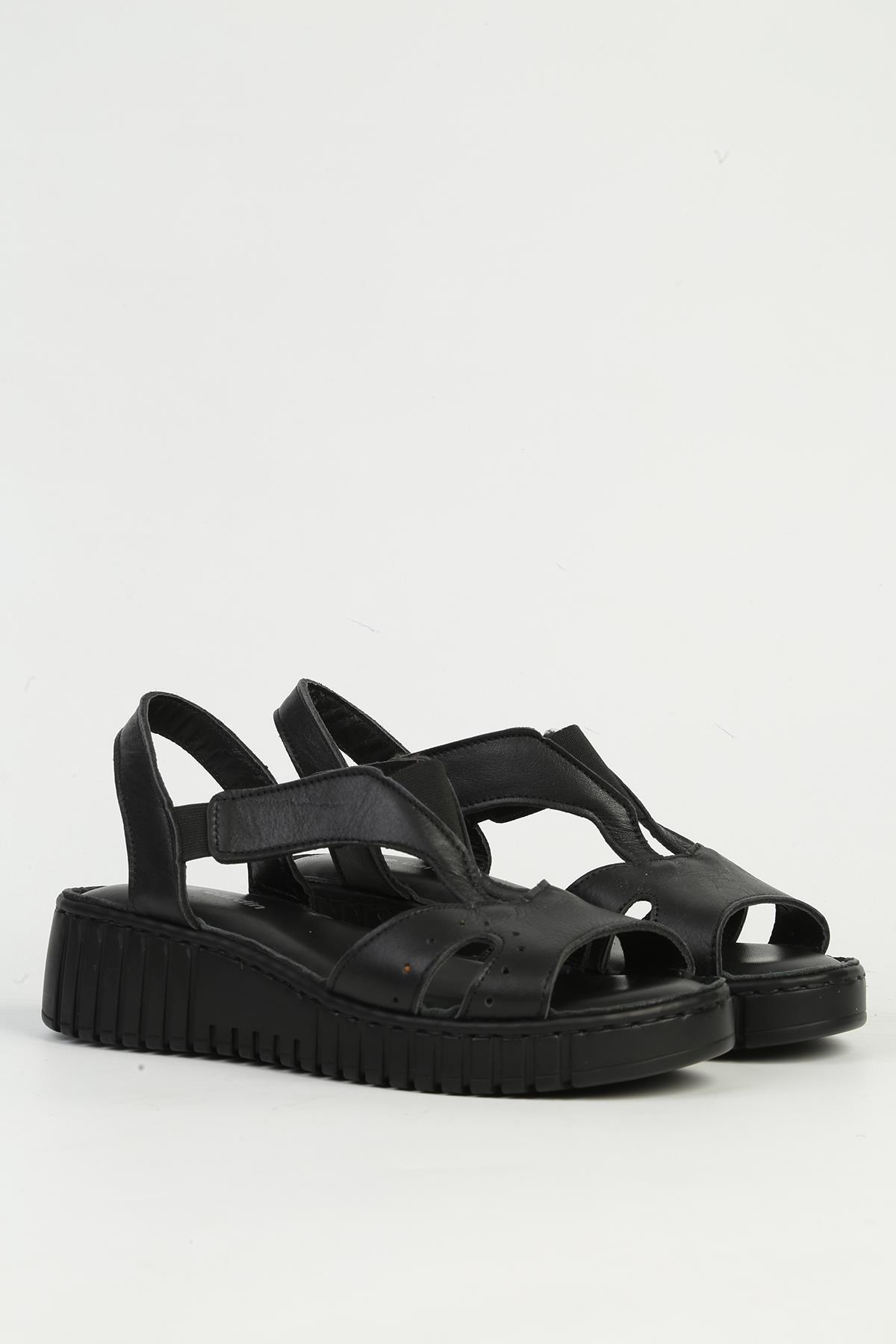 Siyah Kadın Topuklu Ayakkabı PC-54788 - Görsel 3