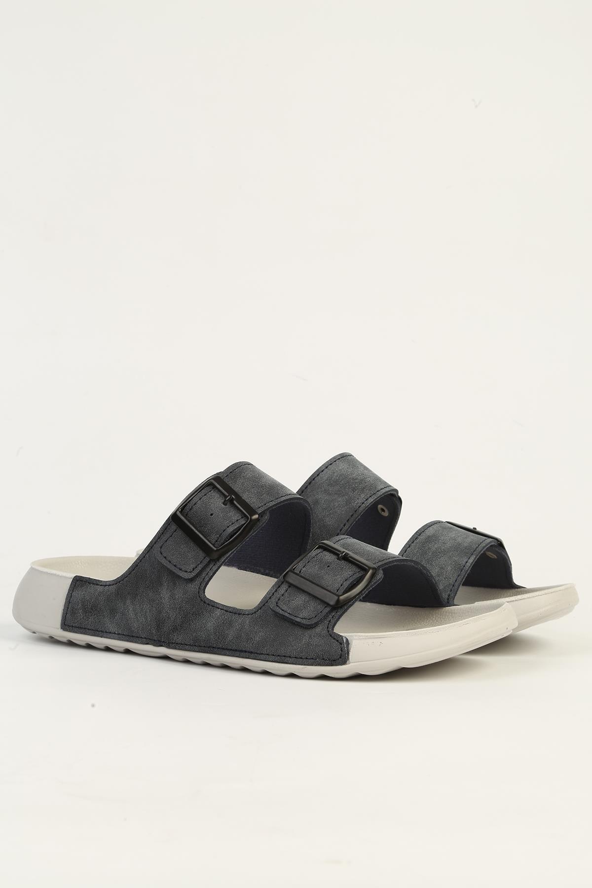 Lacivert Erkek Terlik BN-1416 - Görsel 3