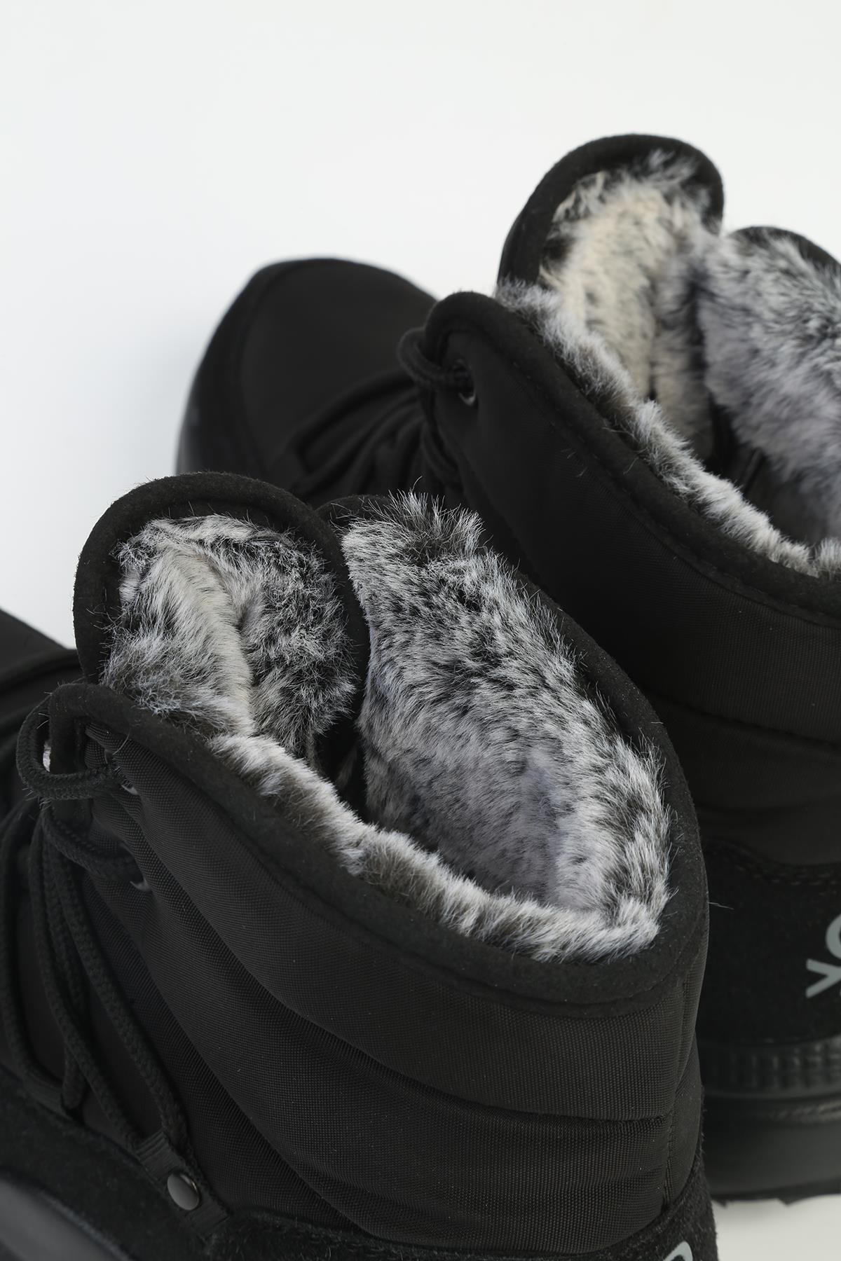 ® Siyah Su Geçirmez Waterproof Kadın Bot İTHAL BNI-11156 - Görsel 5