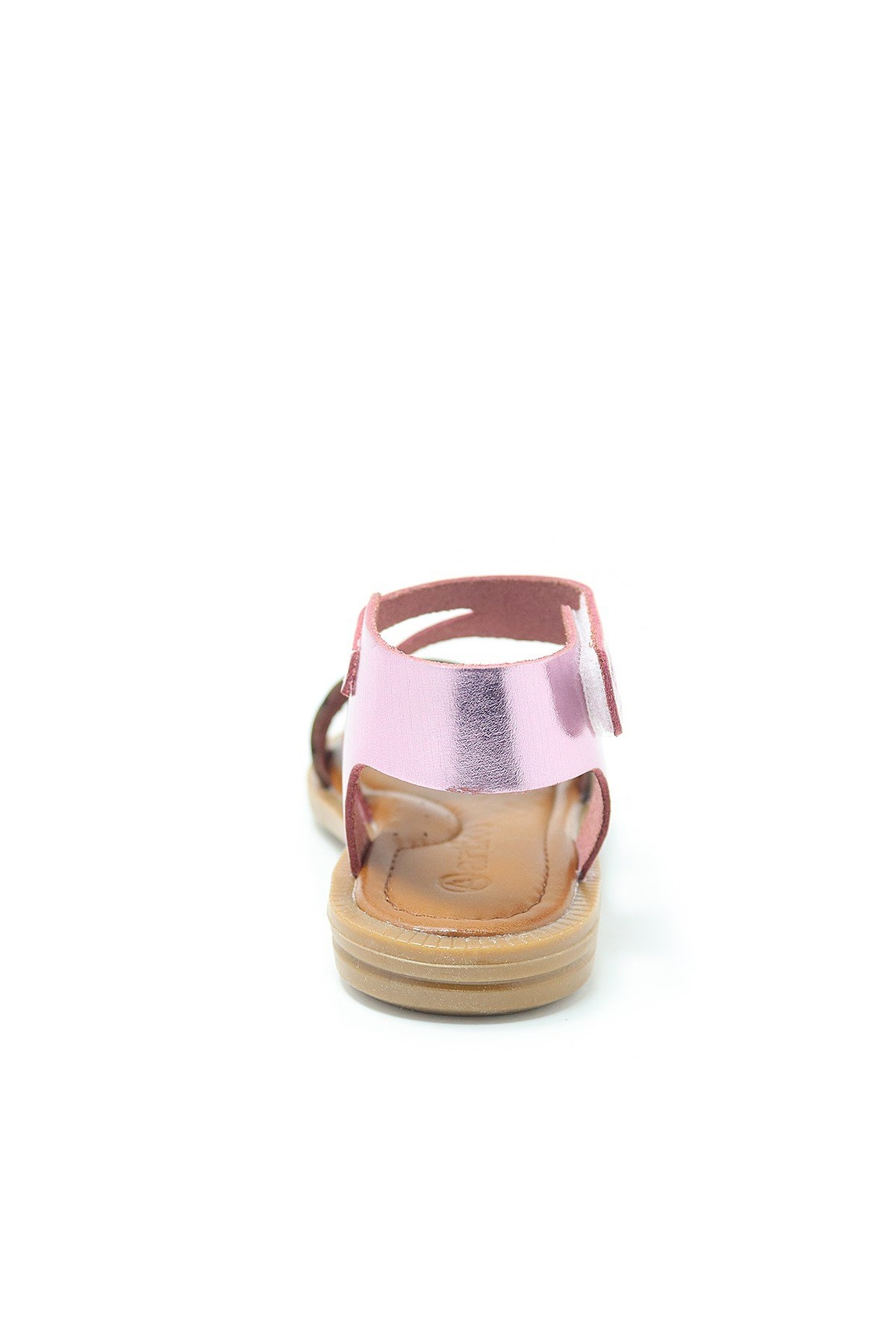 Artico Etoile Hakiki Deri Pembe Vaketa Kız Çocuk Sandalet - Görsel 7