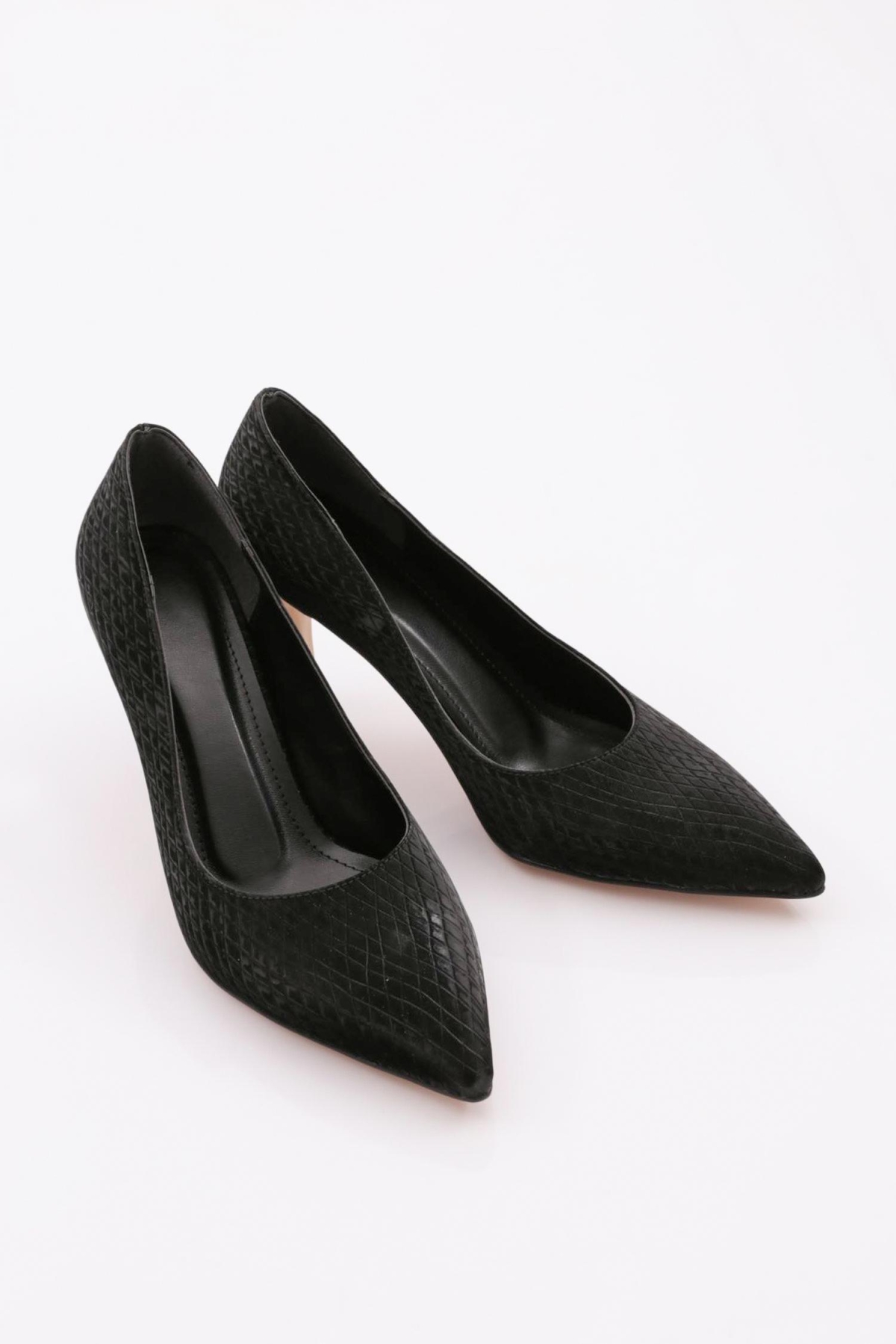 1002 Kadin Topuklu Stiletto Ayakkabi - Görsel 3