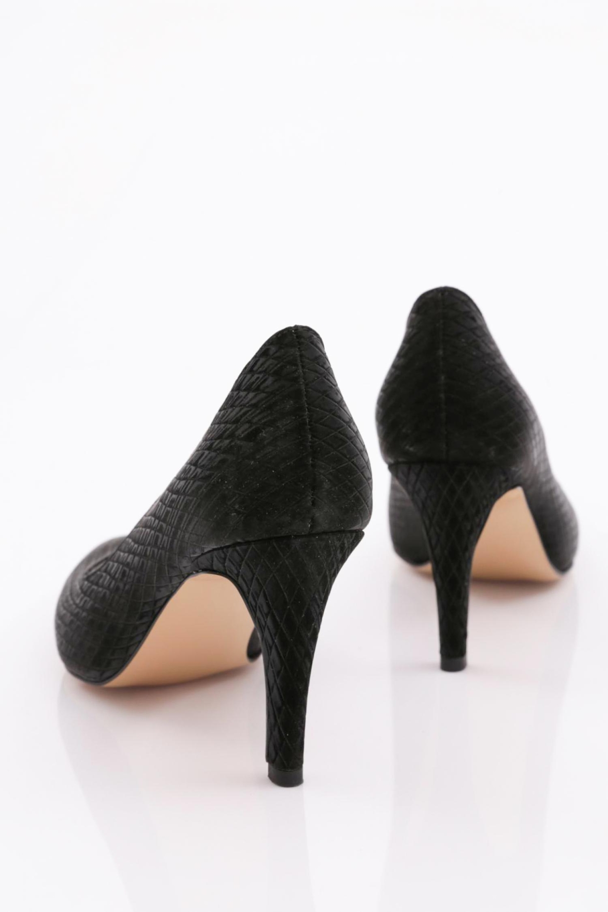 1002 Kadin Topuklu Stiletto Ayakkabi - Görsel 4