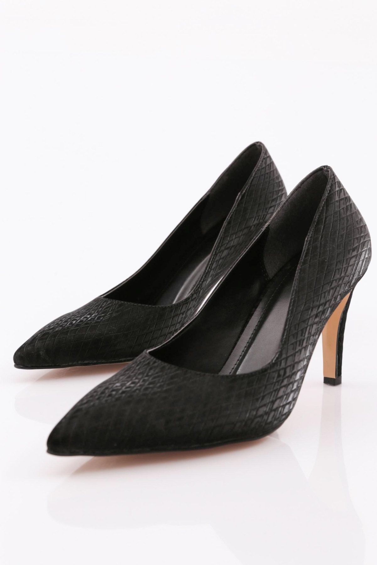 1002 Kadin Topuklu Stiletto Ayakkabi - Görsel 5