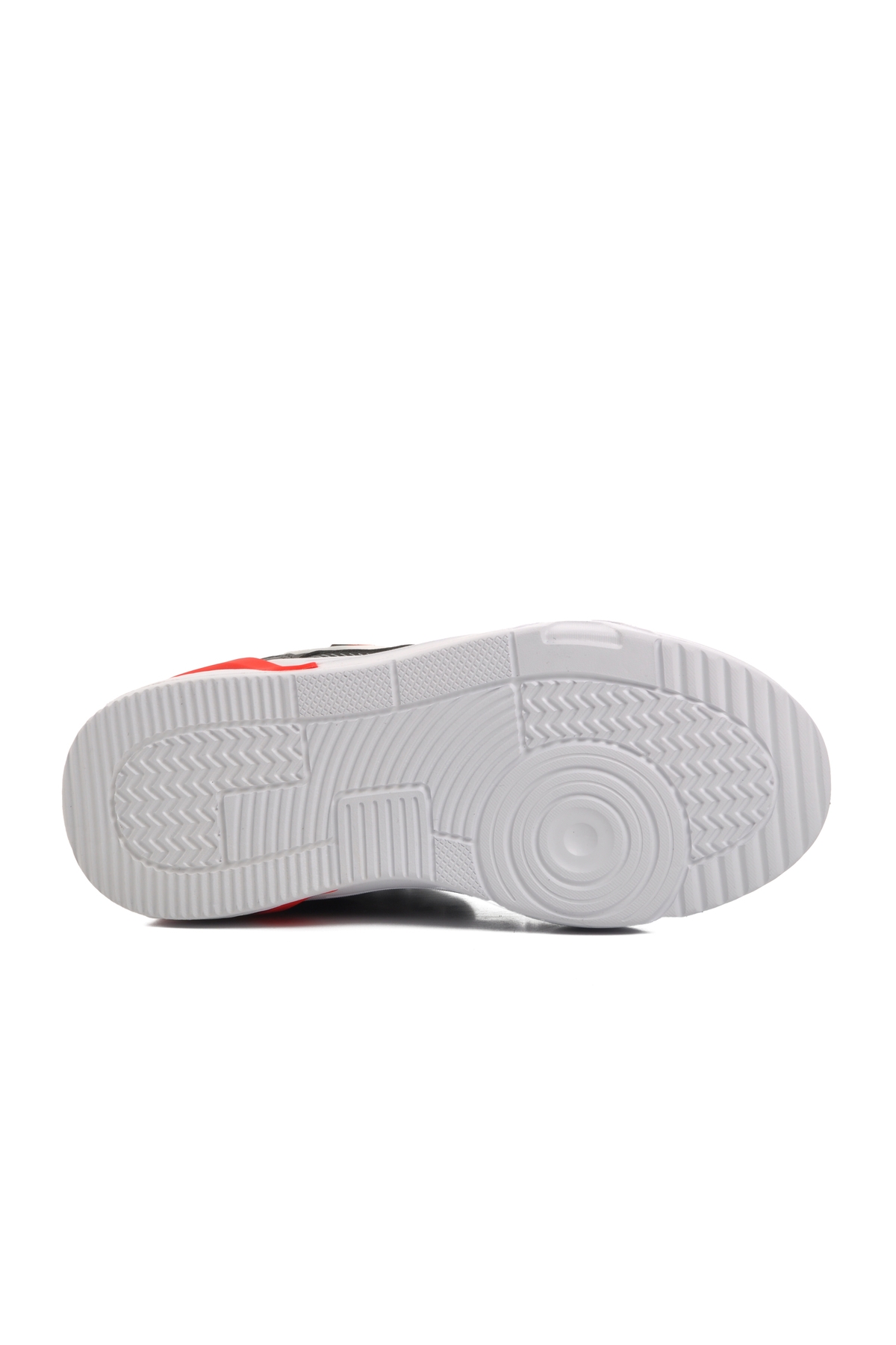 Siyah Beyaz Kırmızı Çocuk Spor Ayakkabı - Görsel 6