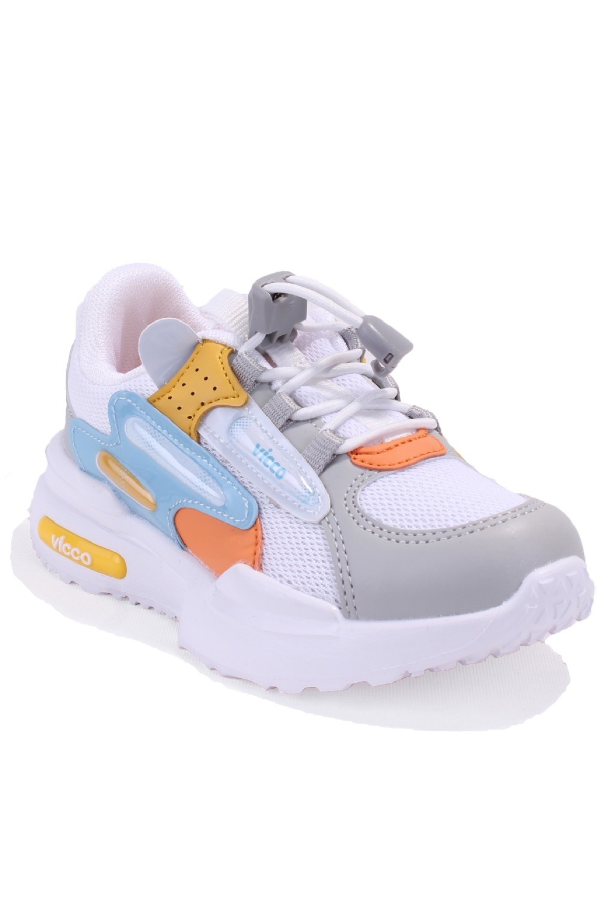 Cecelia 346F25Y167 Beyaz Ortopedik Günlük Kız Çocuk Spor Ayakkabı - Görsel 3