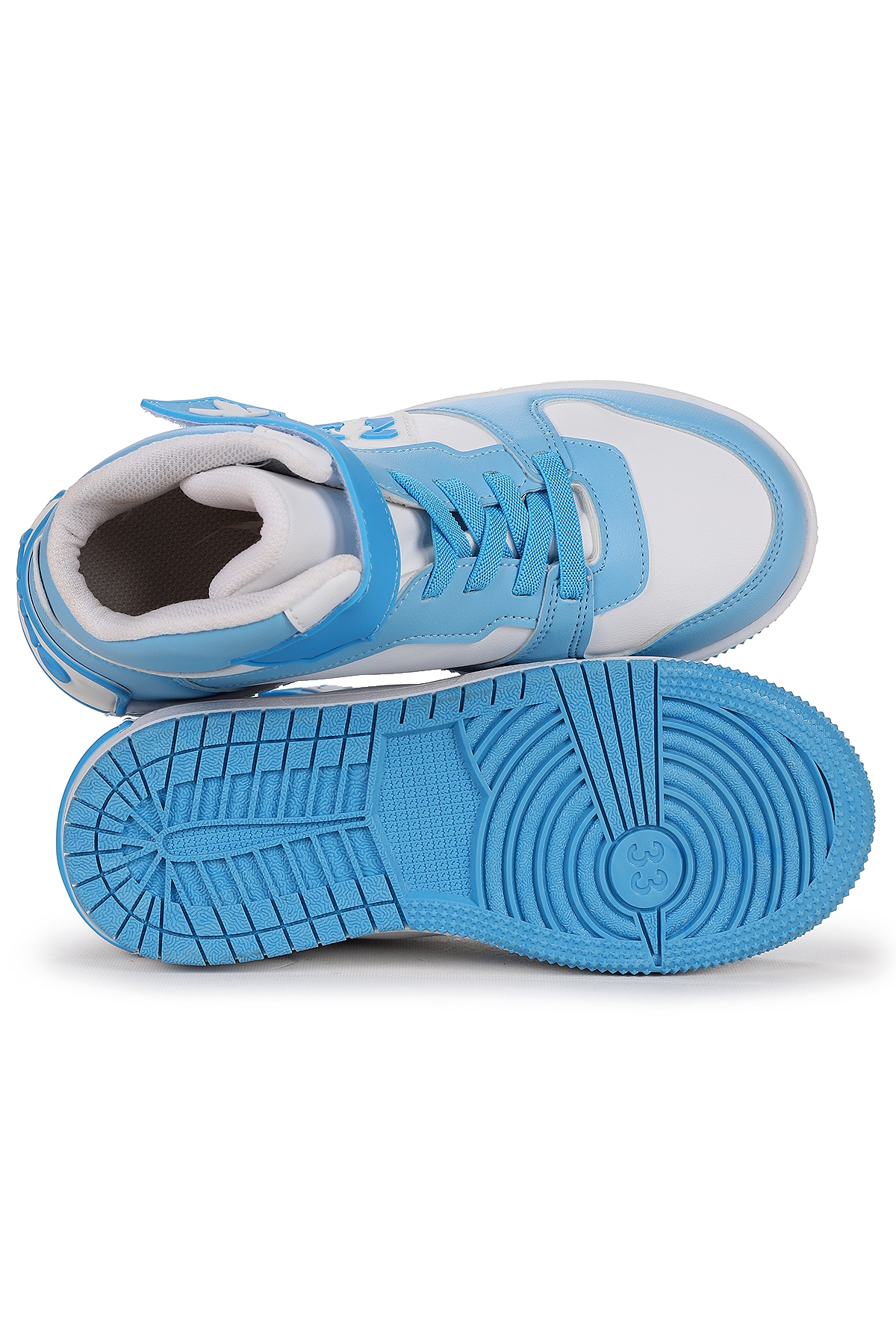 Carde Günlük Cırtlı Kız Çocuk Spor Ayakkabı Bebe Mavi - Görsel 6