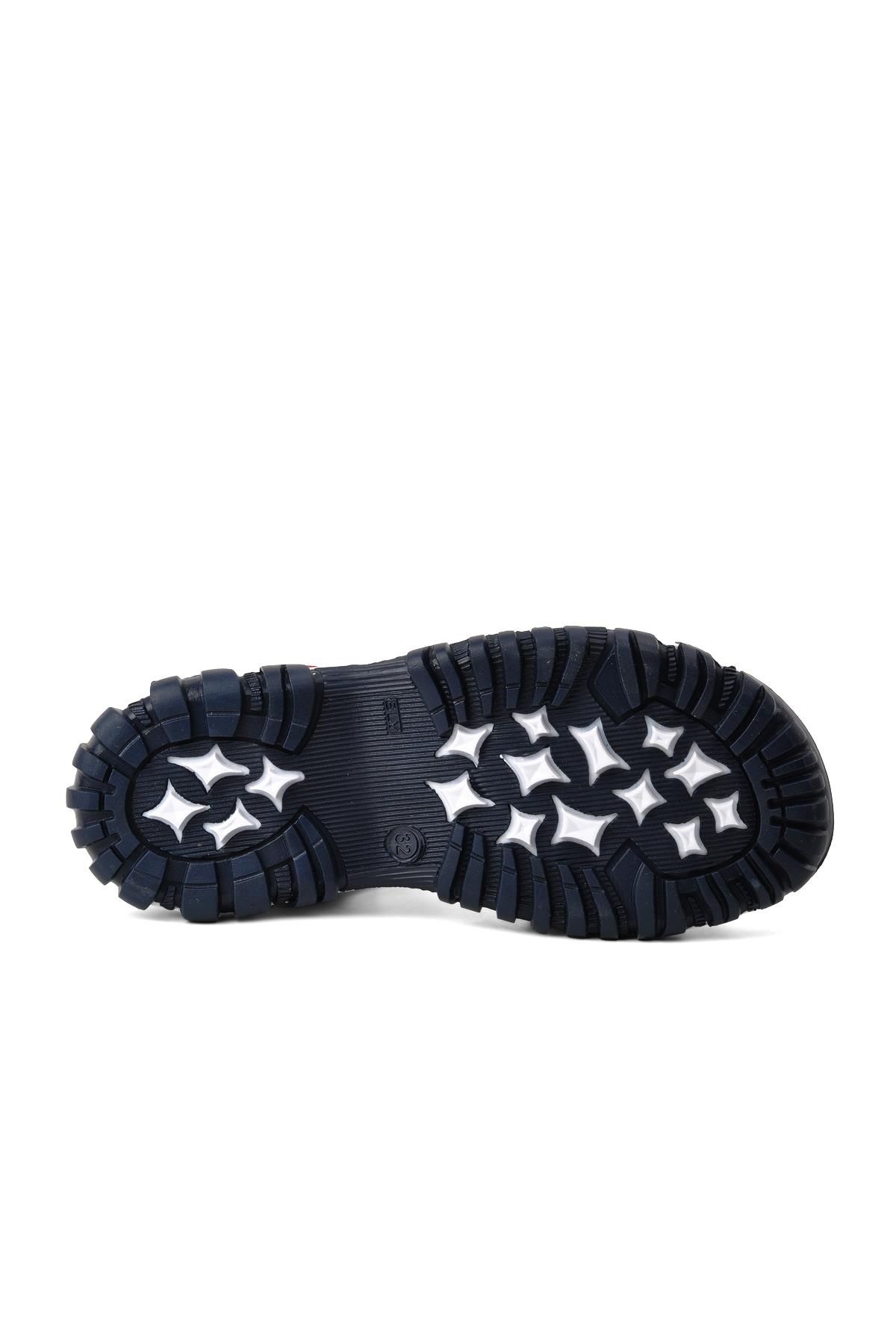 Aspor Lacivert Beyaz Erkek Çocuk Sandalet - Görsel 6