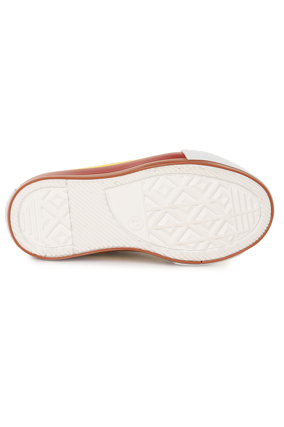 Tinna Bağcıklı Erkek Çocuk Boğazlı Keten Spor Ayakkabı Bej - Görsel 6