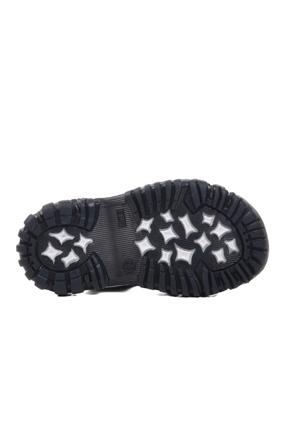 Aspor Lacivert Beyaz Kırmızı Bebek Düz Sandalet - Görsel 5