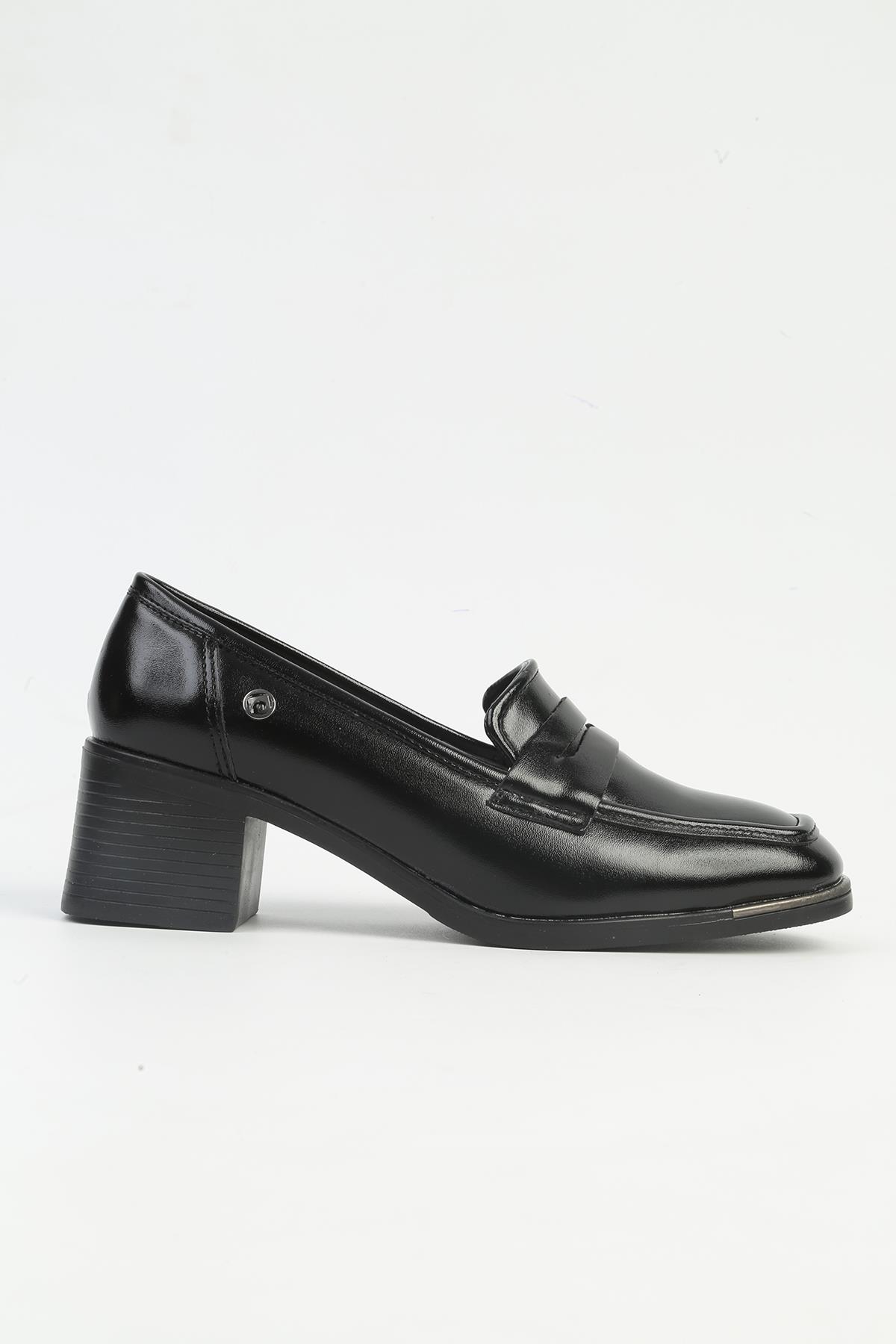 ® PC-54282 Siyah Kadın Topuklu Ayakkabı - Görsel 2