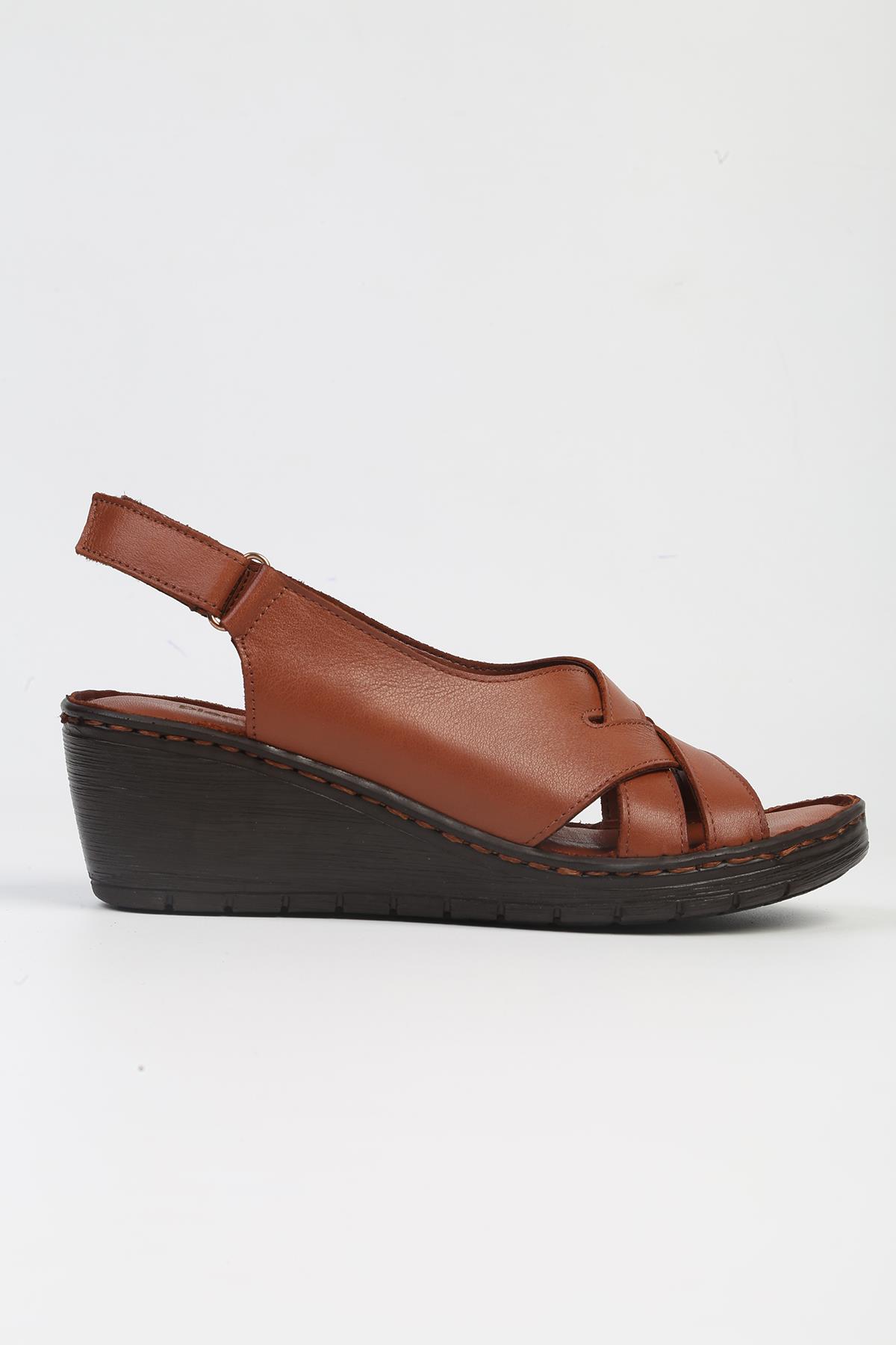 ® | PC-5125-3013 Taba-Kadın Topuklu Ayakkabı - Görsel 2