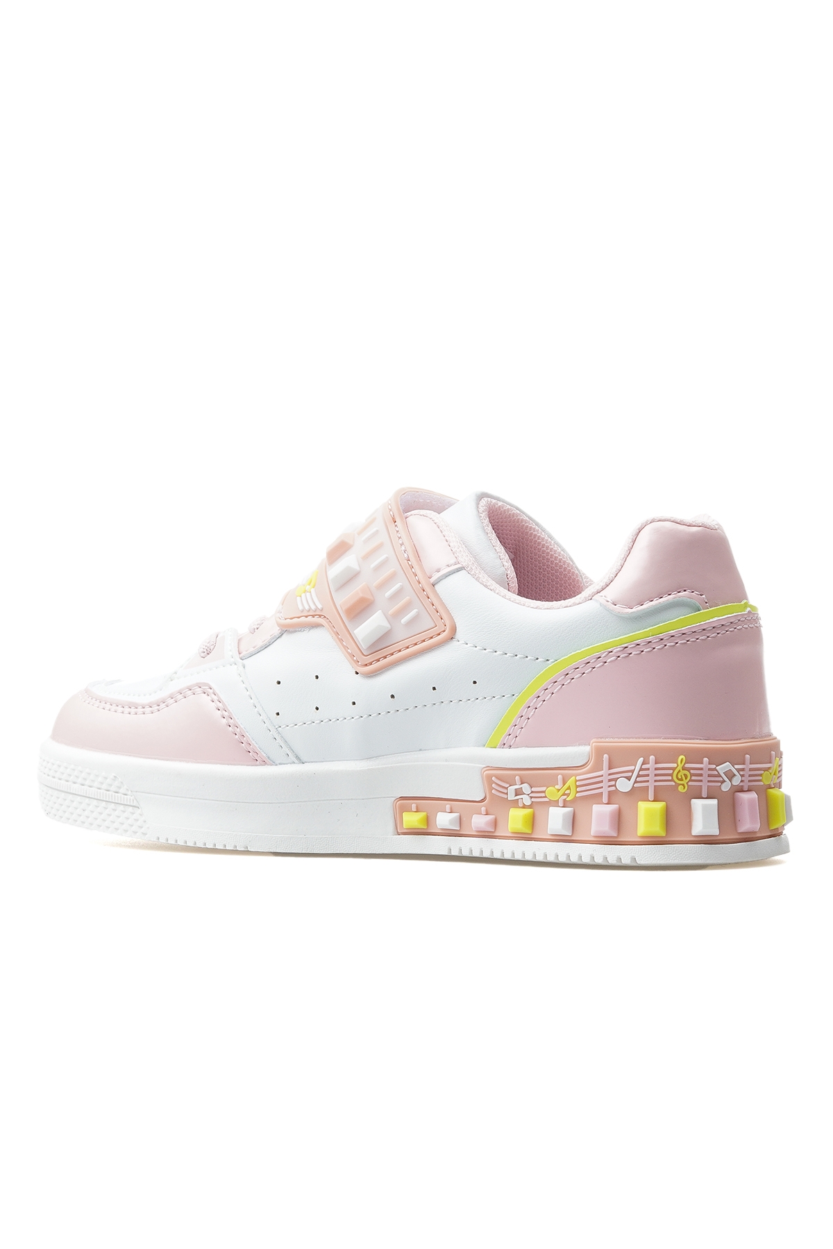 Melody Kız Çocuk Işıklı Günlük Spor Ayakkabı 25y Buck3030 F Pembe - Görsel 4