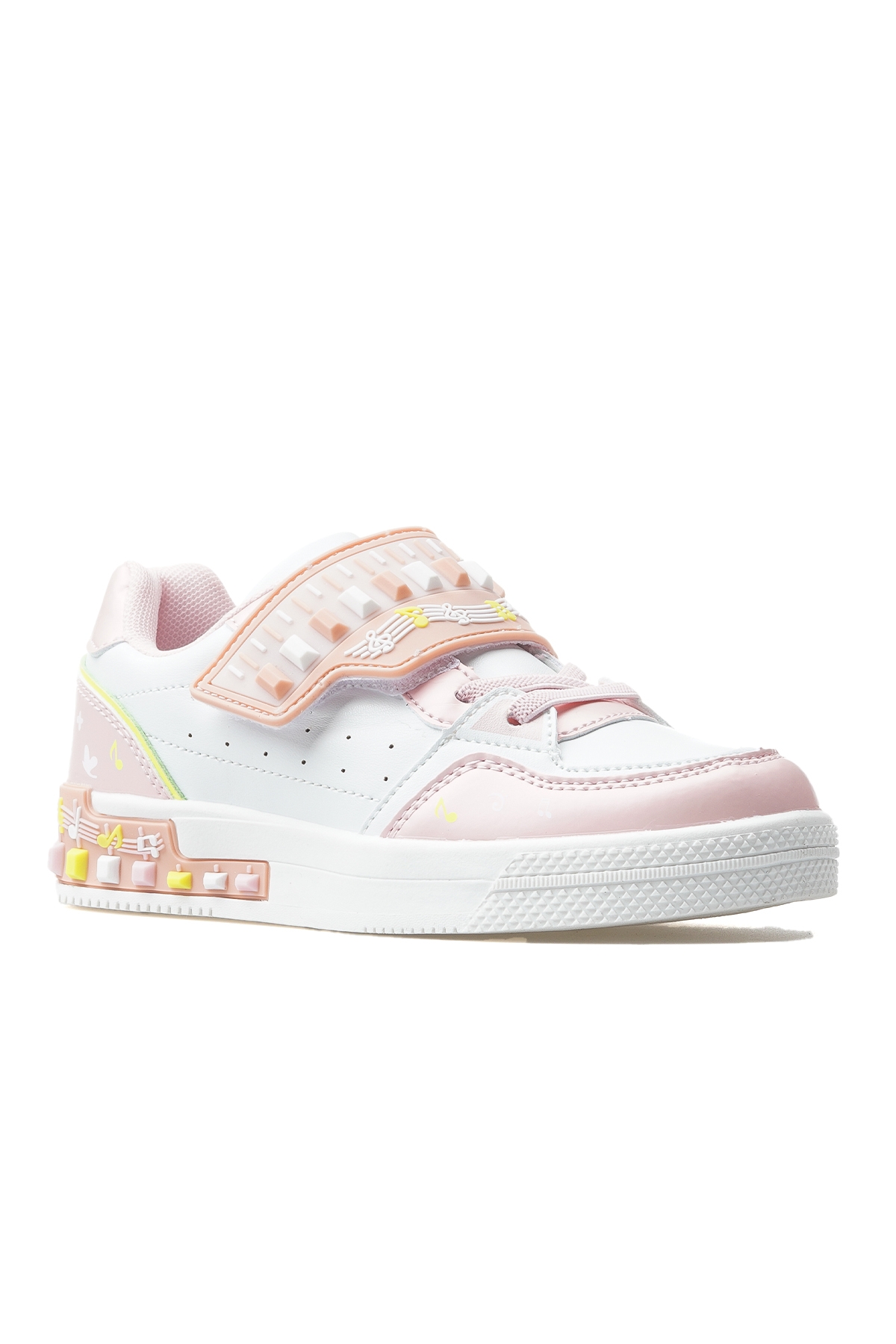 Melody Kız Çocuk Işıklı Günlük Spor Ayakkabı 25y Buck3030 F Pembe - Görsel 5