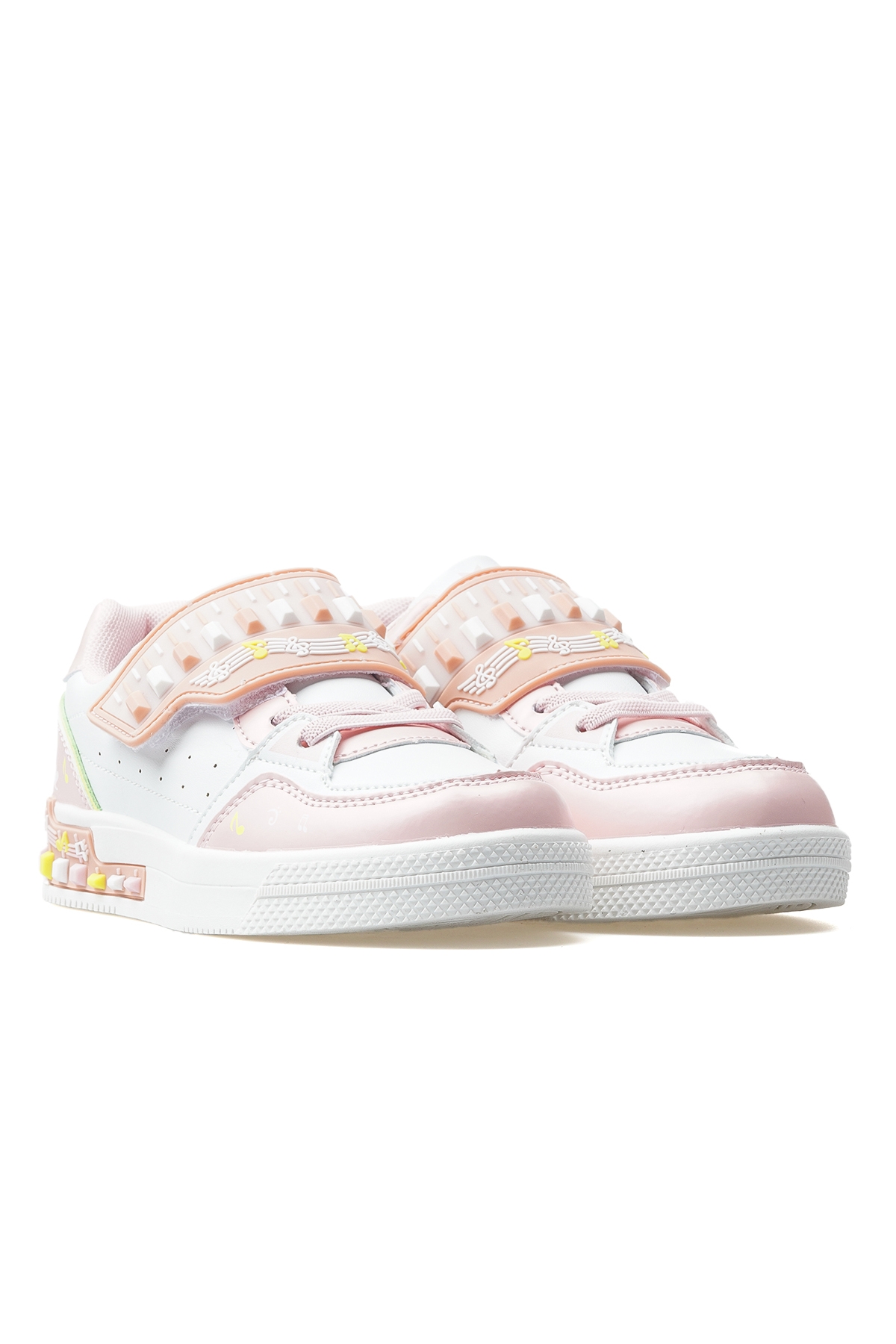 Melody Kız Çocuk Işıklı Günlük Spor Ayakkabı 25y Buck3030 F Pembe - Görsel 6