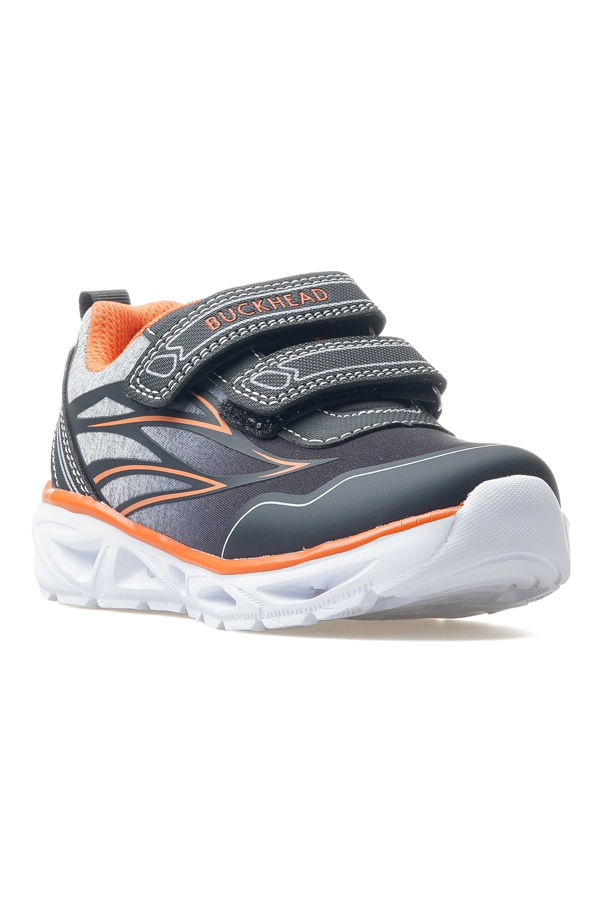 Maxım Erkek Çocuk Işıklı Günlük Spor Ayakkabı 25y Buck3026 F Siyah/turuncu - Görsel 5