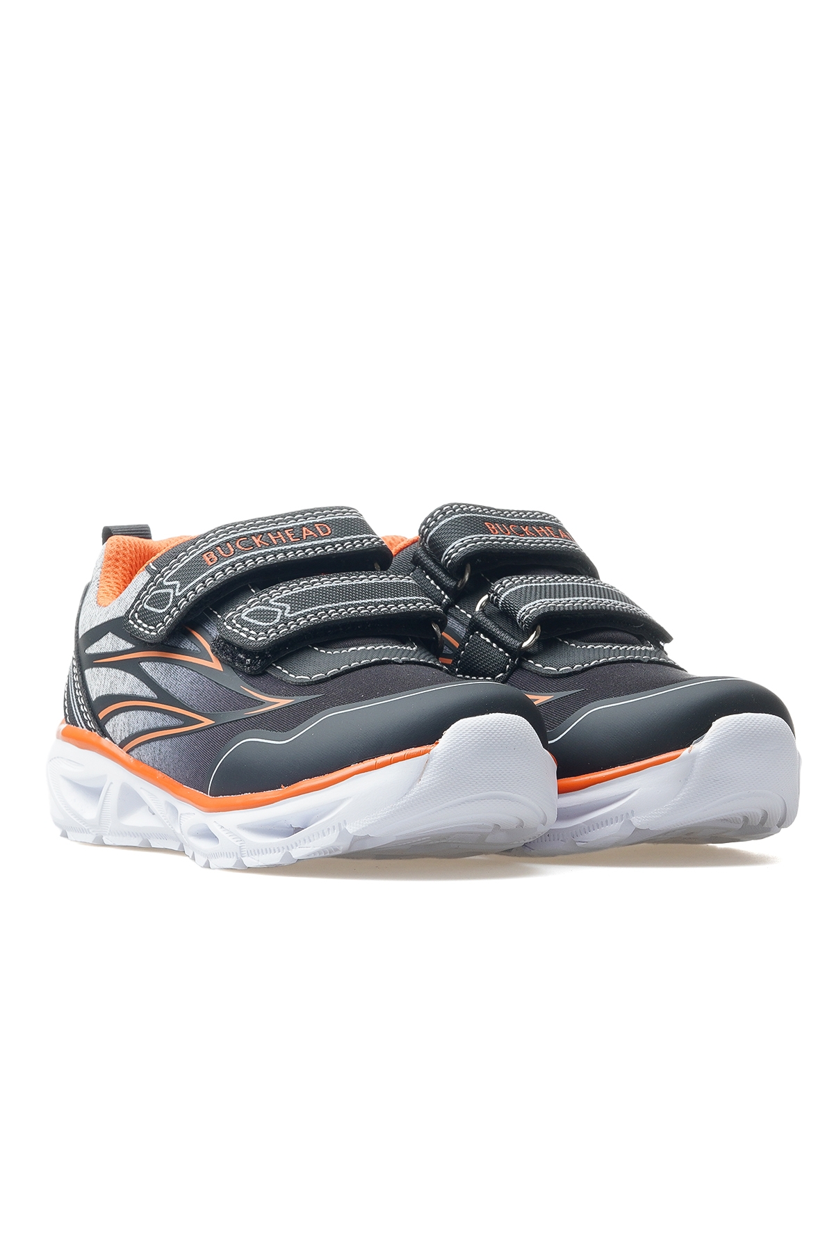 Maxım Erkek Çocuk Işıklı Günlük Spor Ayakkabı 25y Buck3026 F Siyah/turuncu - Görsel 6