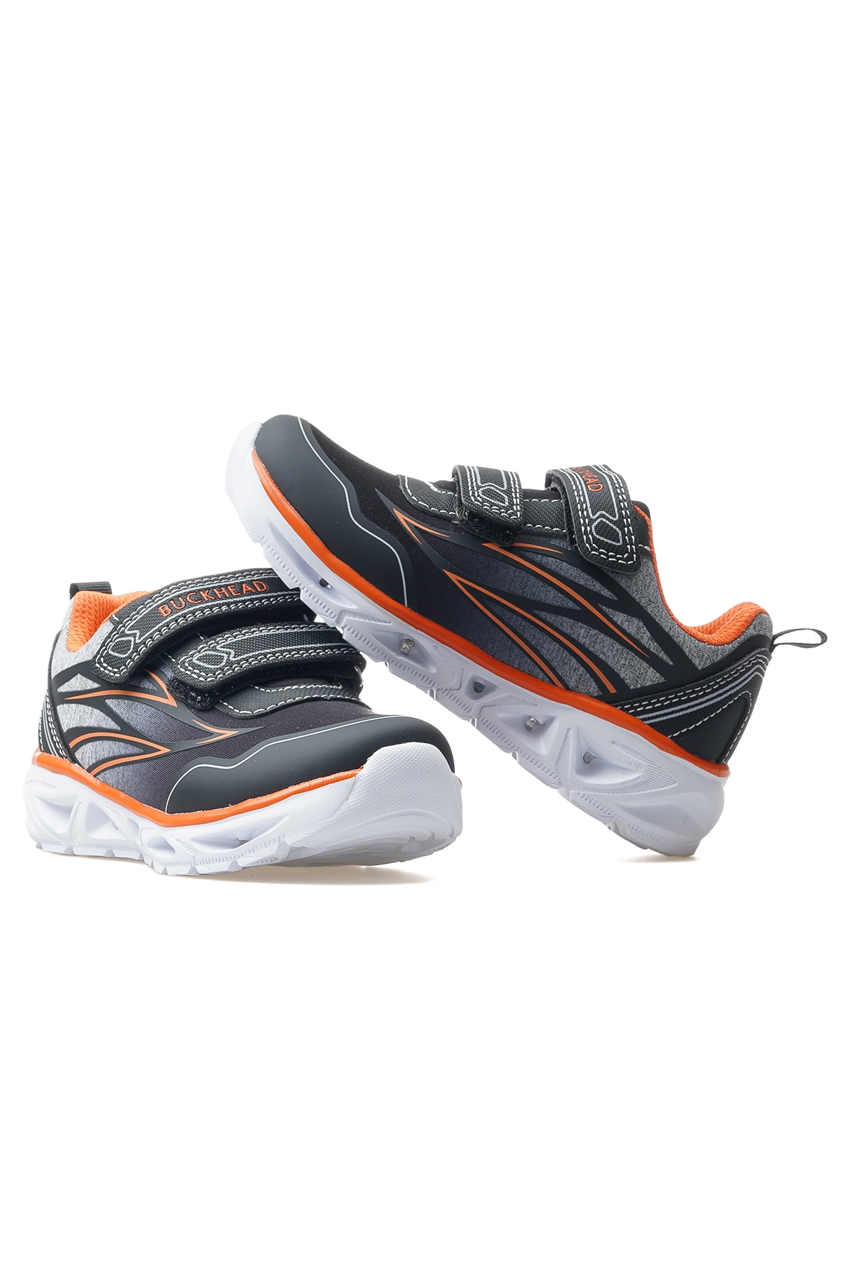 Maxım Erkek Çocuk Işıklı Günlük Spor Ayakkabı 25y Buck3026 F Siyah/turuncu - Görsel 7