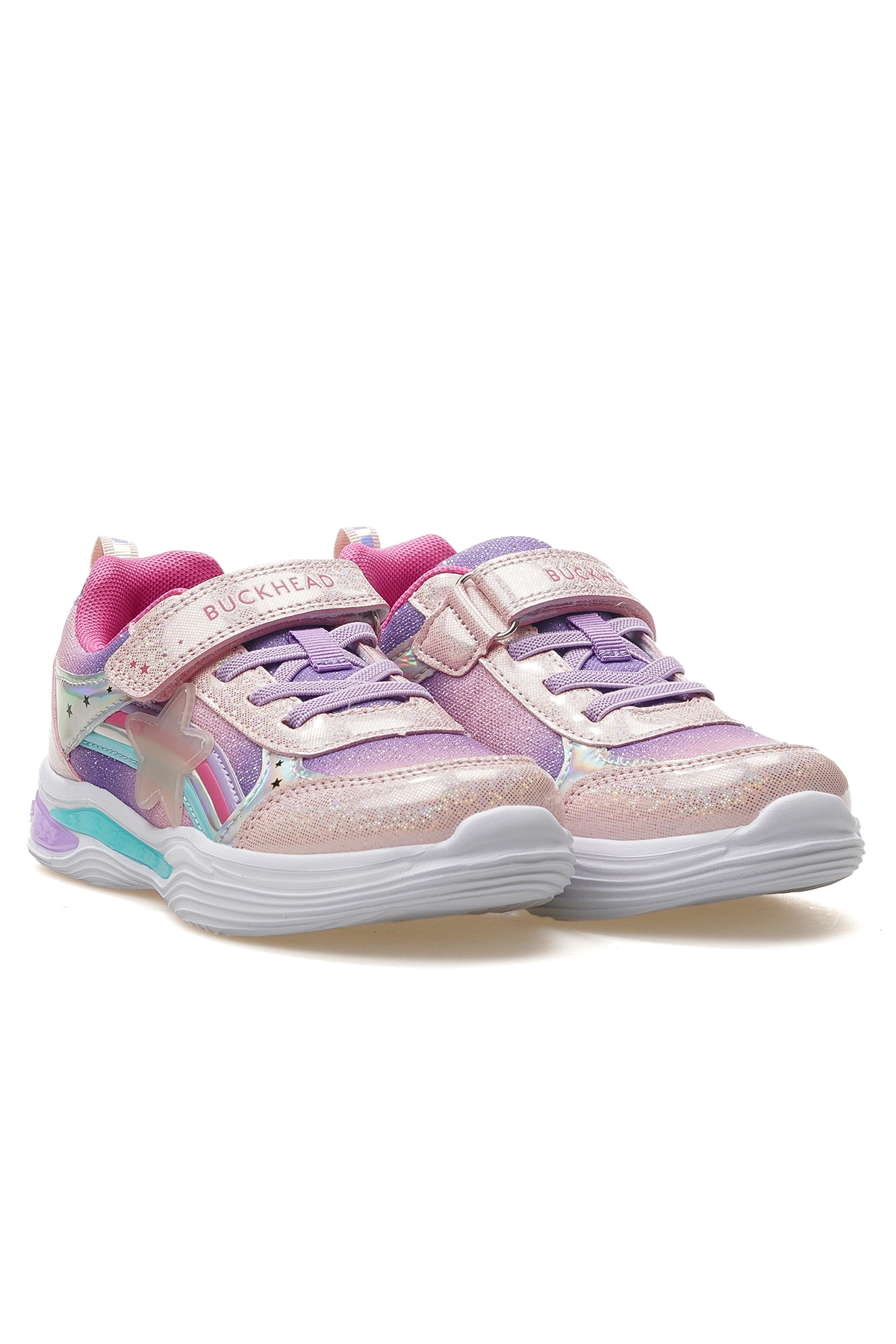 Stary Kız Çocuk Işıklı Günlük Spor Ayakkabı 25y Buck3024 F Pembe - Görsel 6