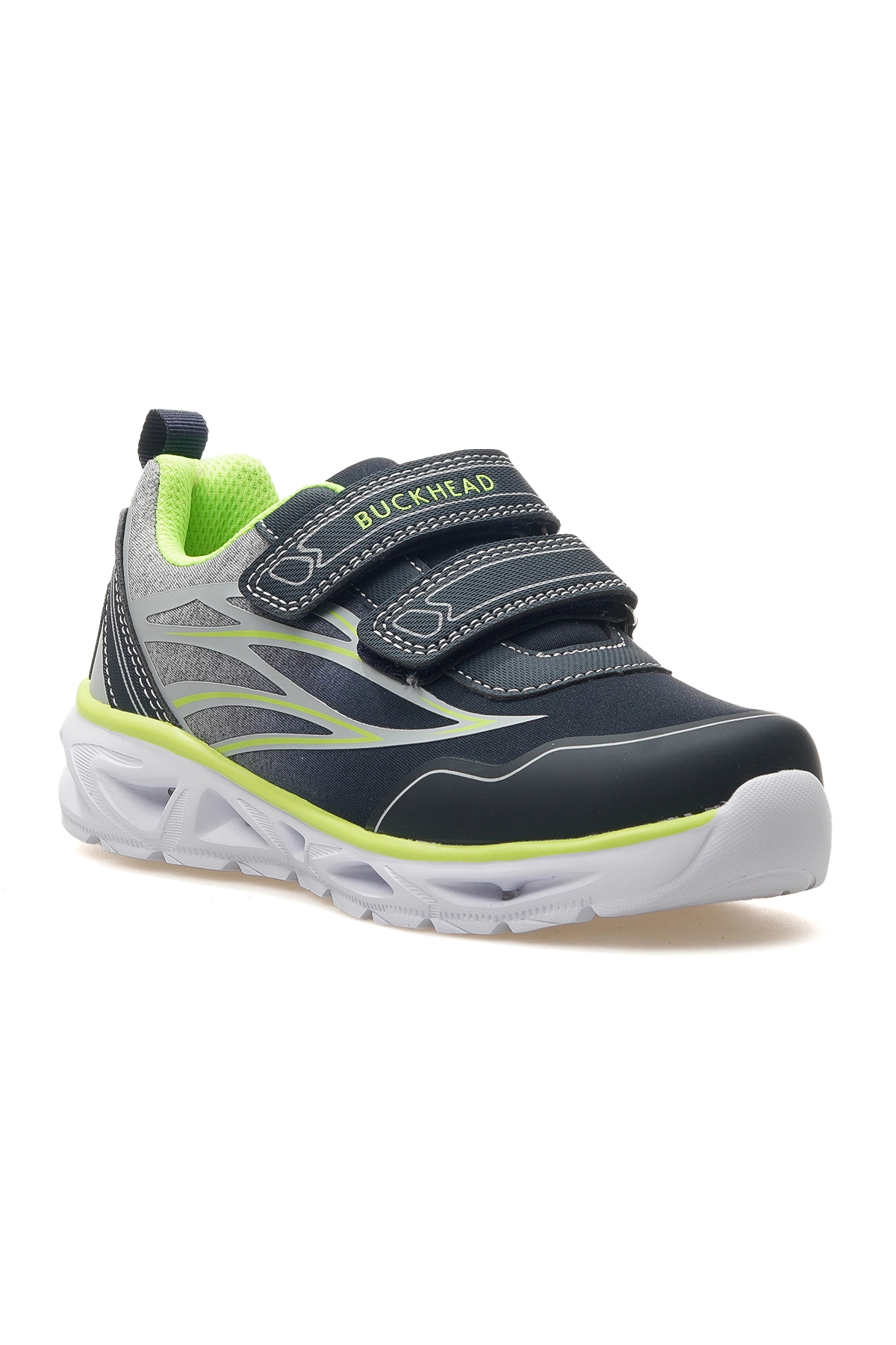Maxım Erkek Çocuk Işıklı Günlük Spor Ayakkabı 25y Buck3026 F Lacivert/gri - Görsel 5