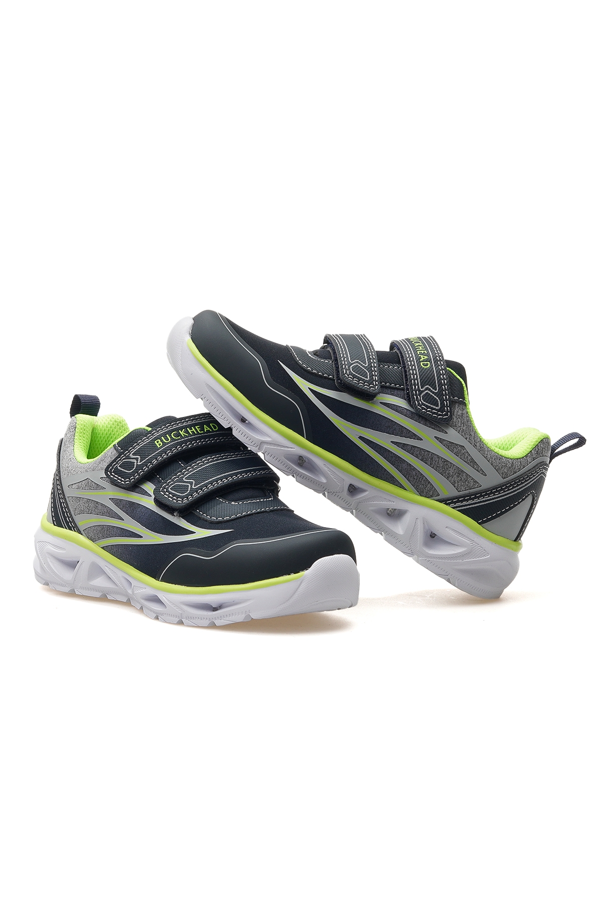 Maxım Erkek Çocuk Işıklı Günlük Spor Ayakkabı 25y Buck3026 F Lacivert/gri - Görsel 7