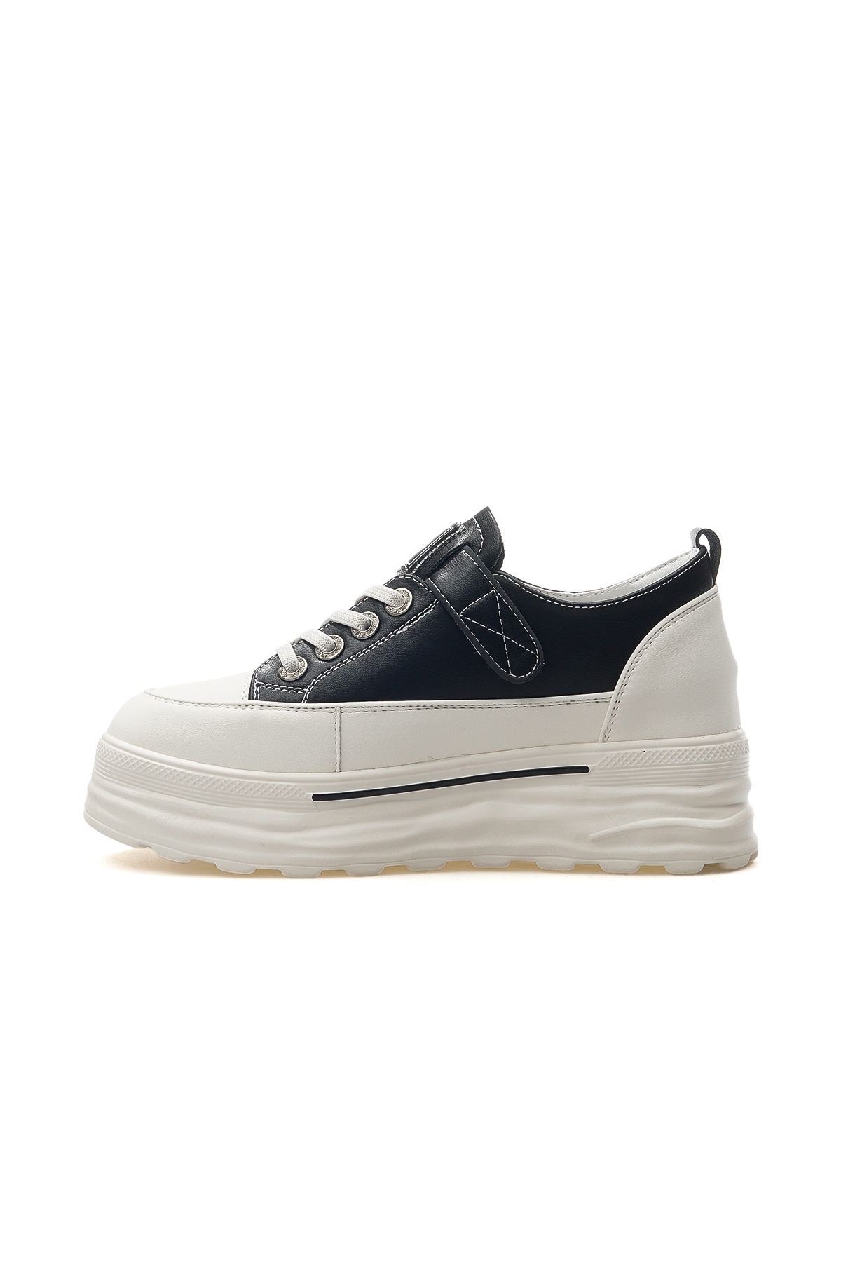 Kadın Gizli Topuklu Snekaer Günlük Ayakkabı 25y 25y363 Z Siyah - Görsel 3