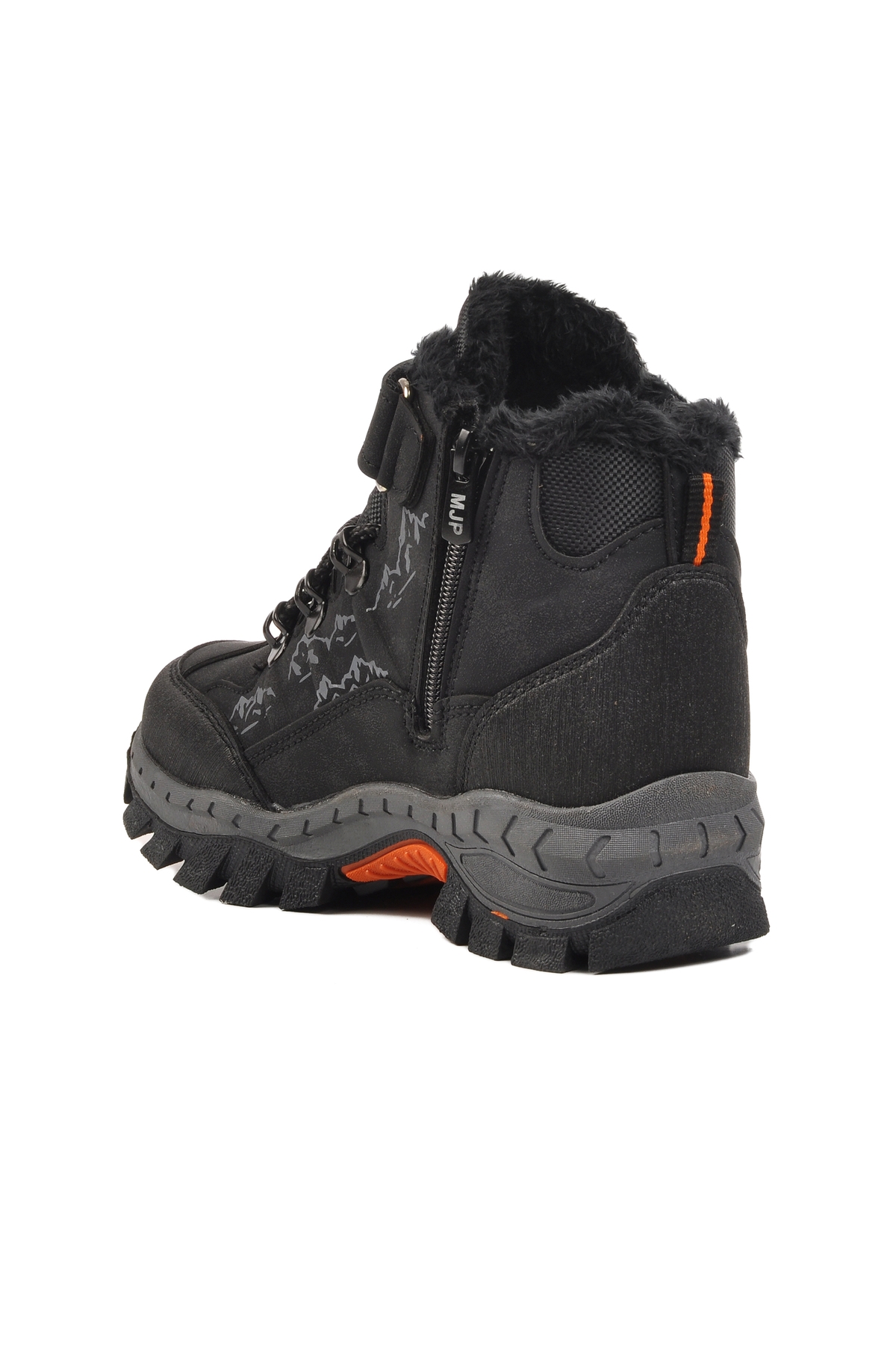 Aspor Siyah Turuncu Çocuk Bot - Görsel 5