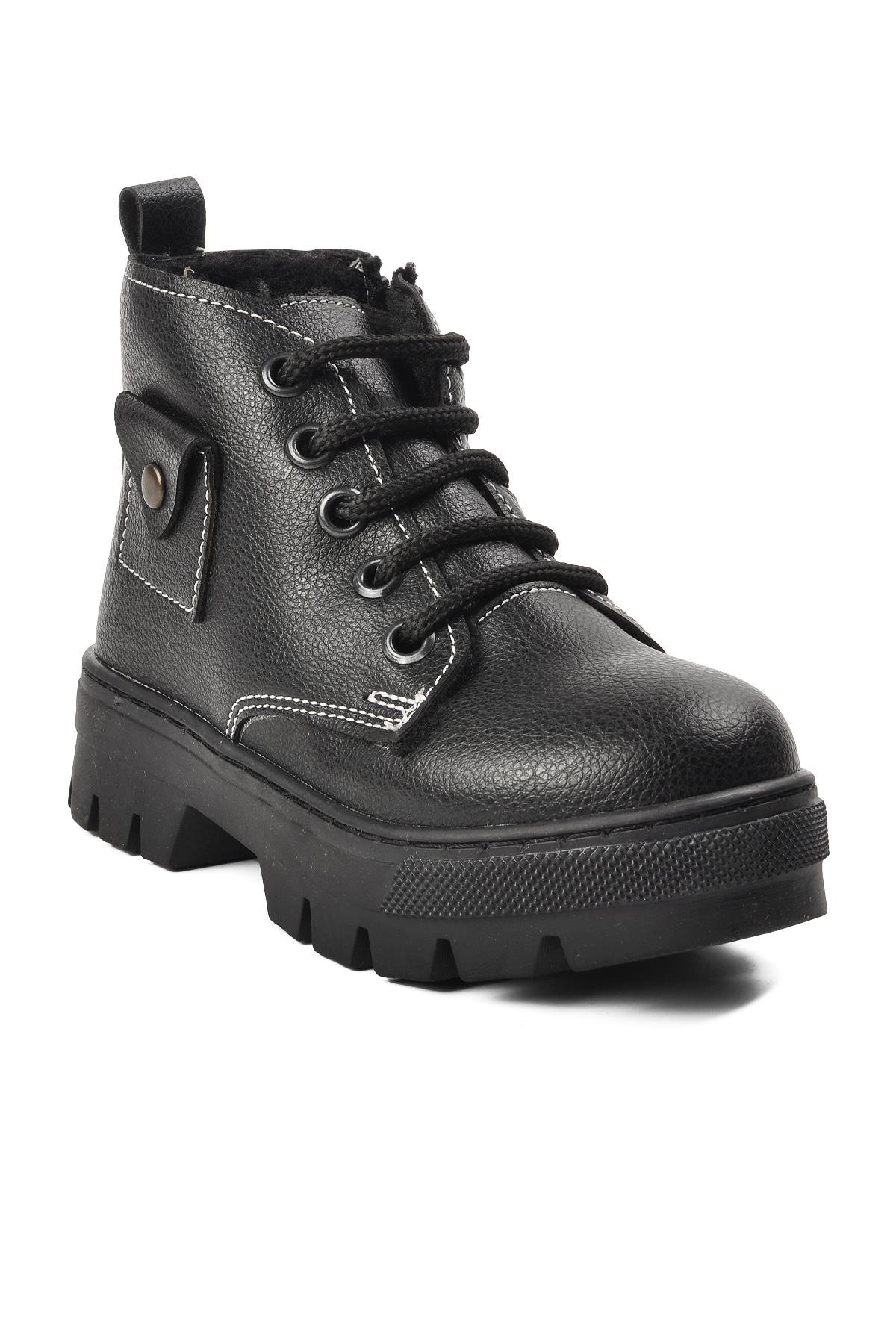 Aspor Siyah Çocuk Bot - Görsel 4