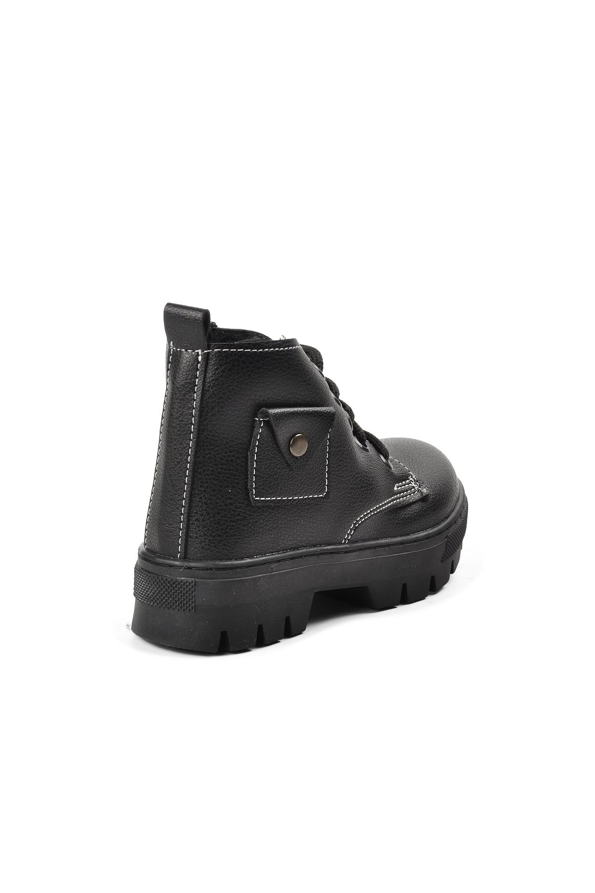 Aspor Siyah Çocuk Bot - Görsel 5