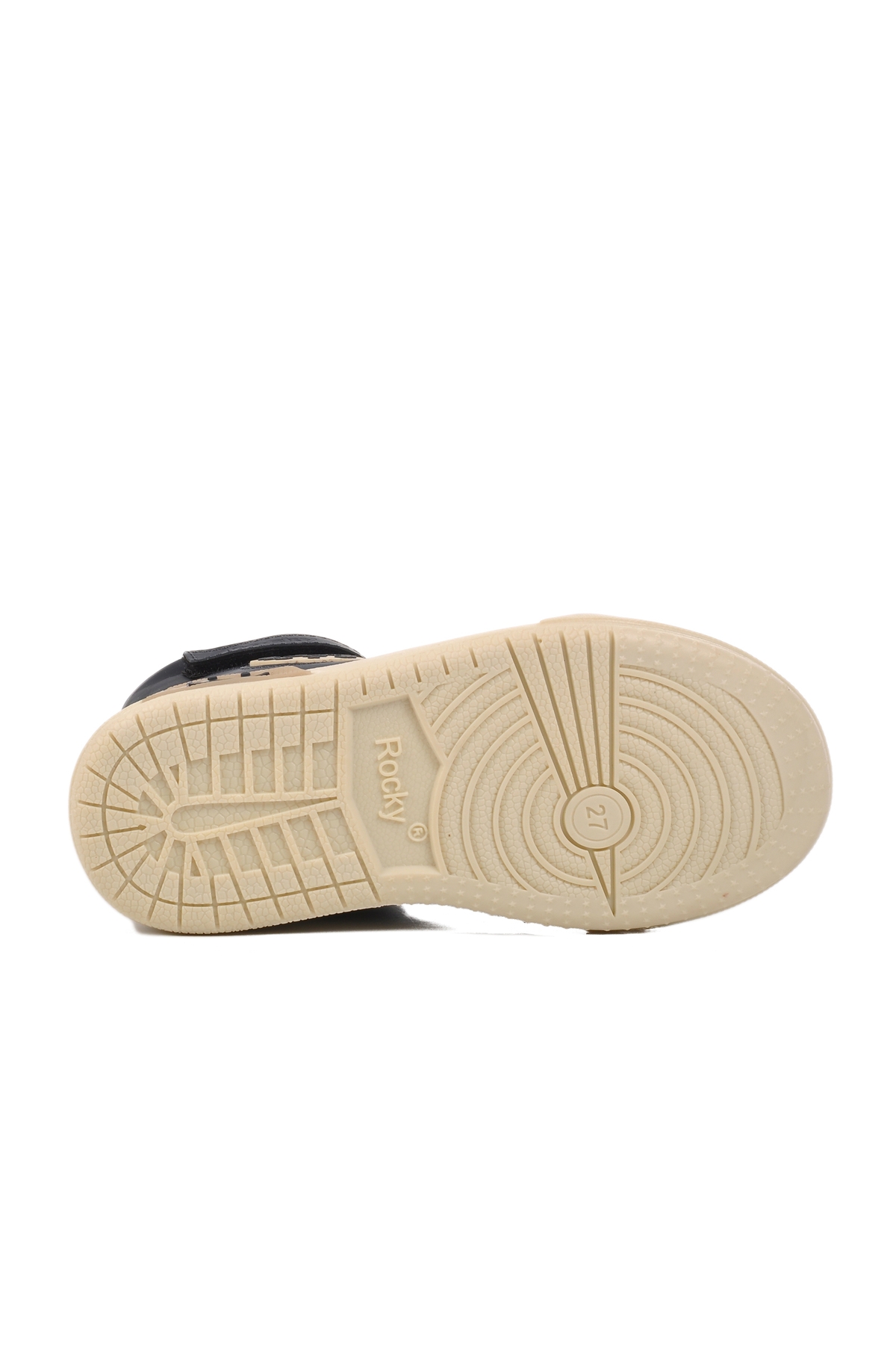 Lacivert Bej Çocuk Hi Sneaker Ayakkabı - Görsel 6